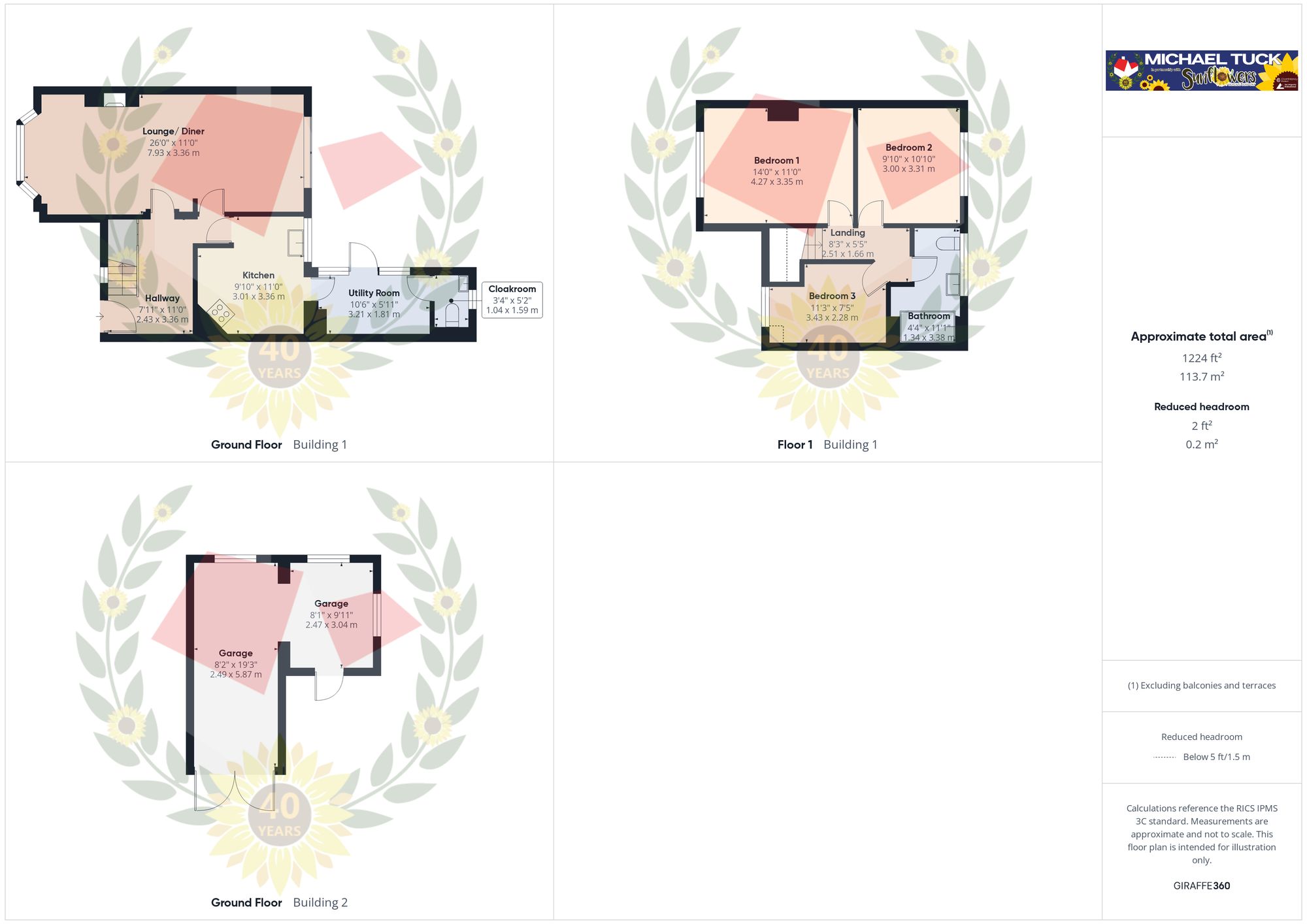 7 Barrow Hill, Gloucester floorplan
