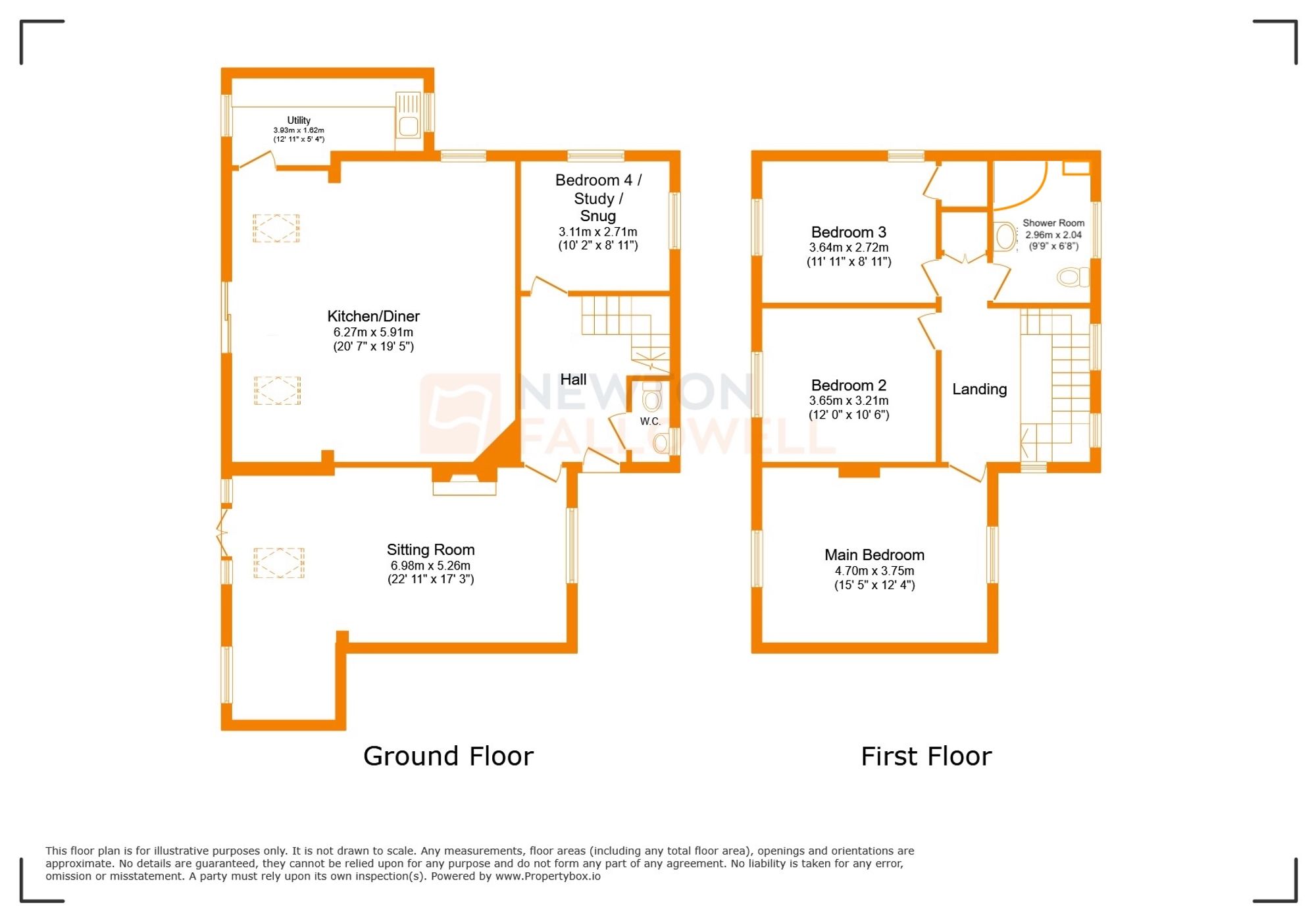 52a Main Street, Leicester floorplan