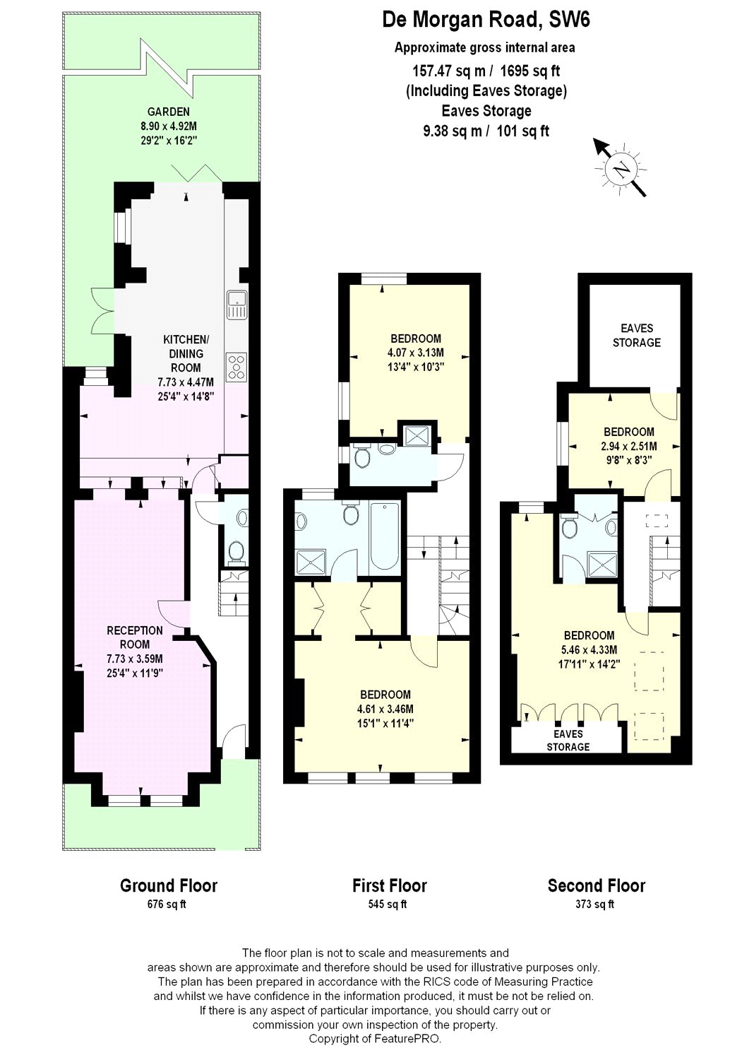 4 Bedrooms Terraced house to rent in De Morgan Road, Sands End, London SW6