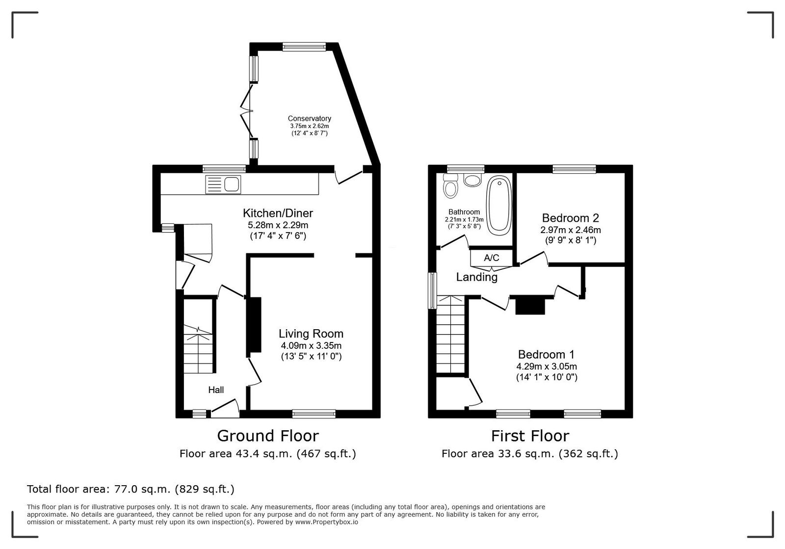 13, Jockey Mead, Horsham floorplan