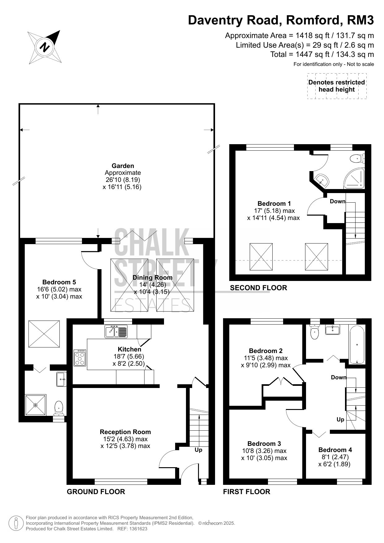 147, Daventry Road, Romford floorplan