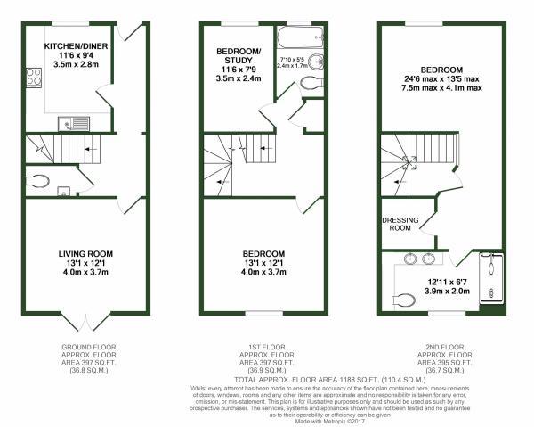 3 Bedrooms End terrace house for sale in Church Lane, St. Mildreds, Canterbury CT1