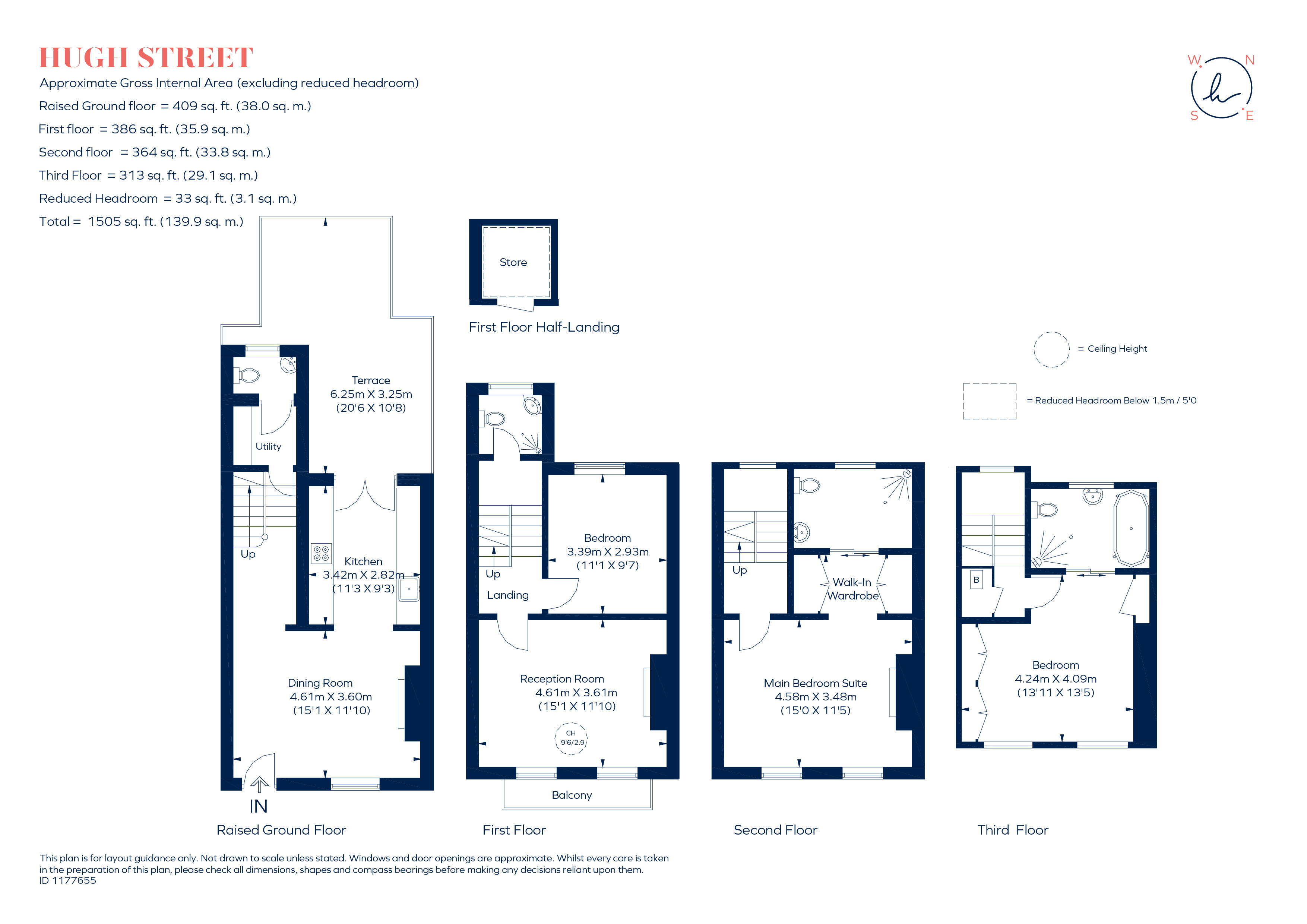 Hugh Street, London floorplan