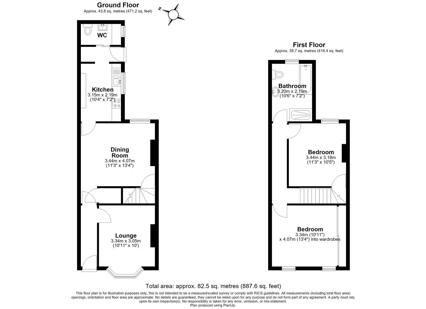 284, Priory Road, Birmingham floorplan