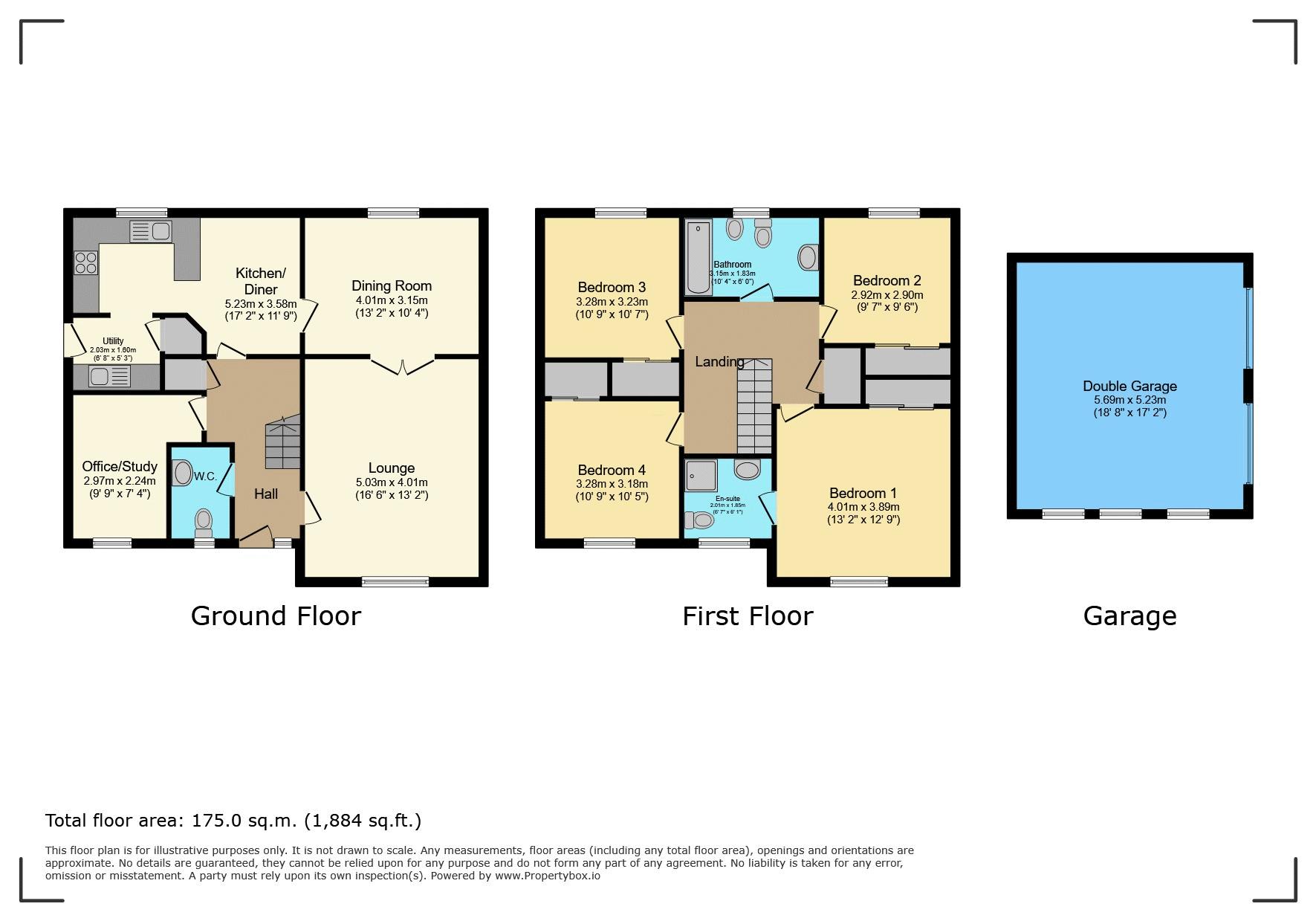 1, Shepherd Drive, Newport floorplan