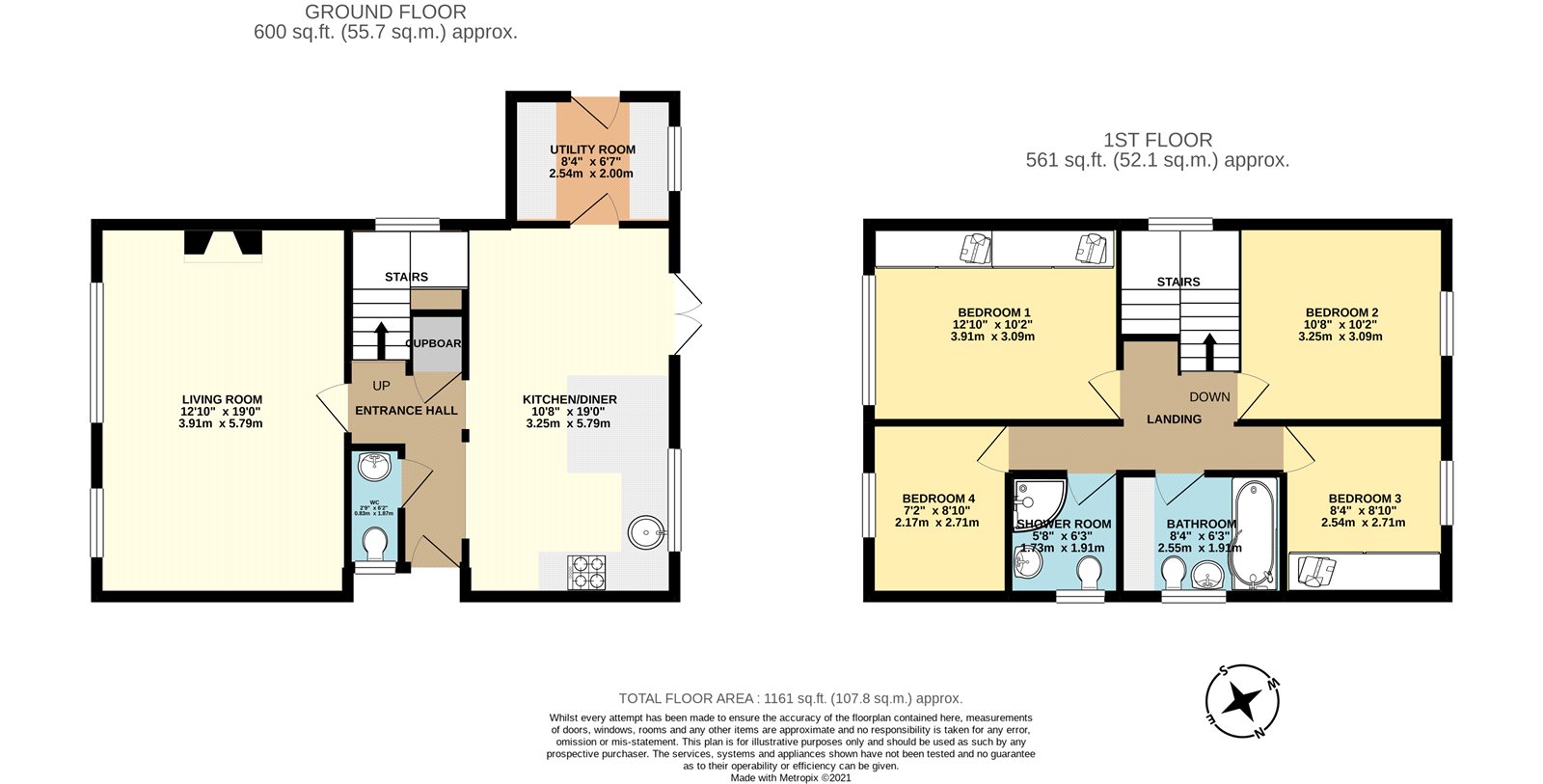 Cobtree Road, Coxheath, Maidstone, Kent ME17, 4 bedroom detached house