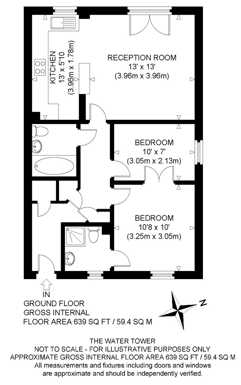 2 Bedrooms Flat for sale in Godfrey Gardens, Chartham, Canterbury CT4