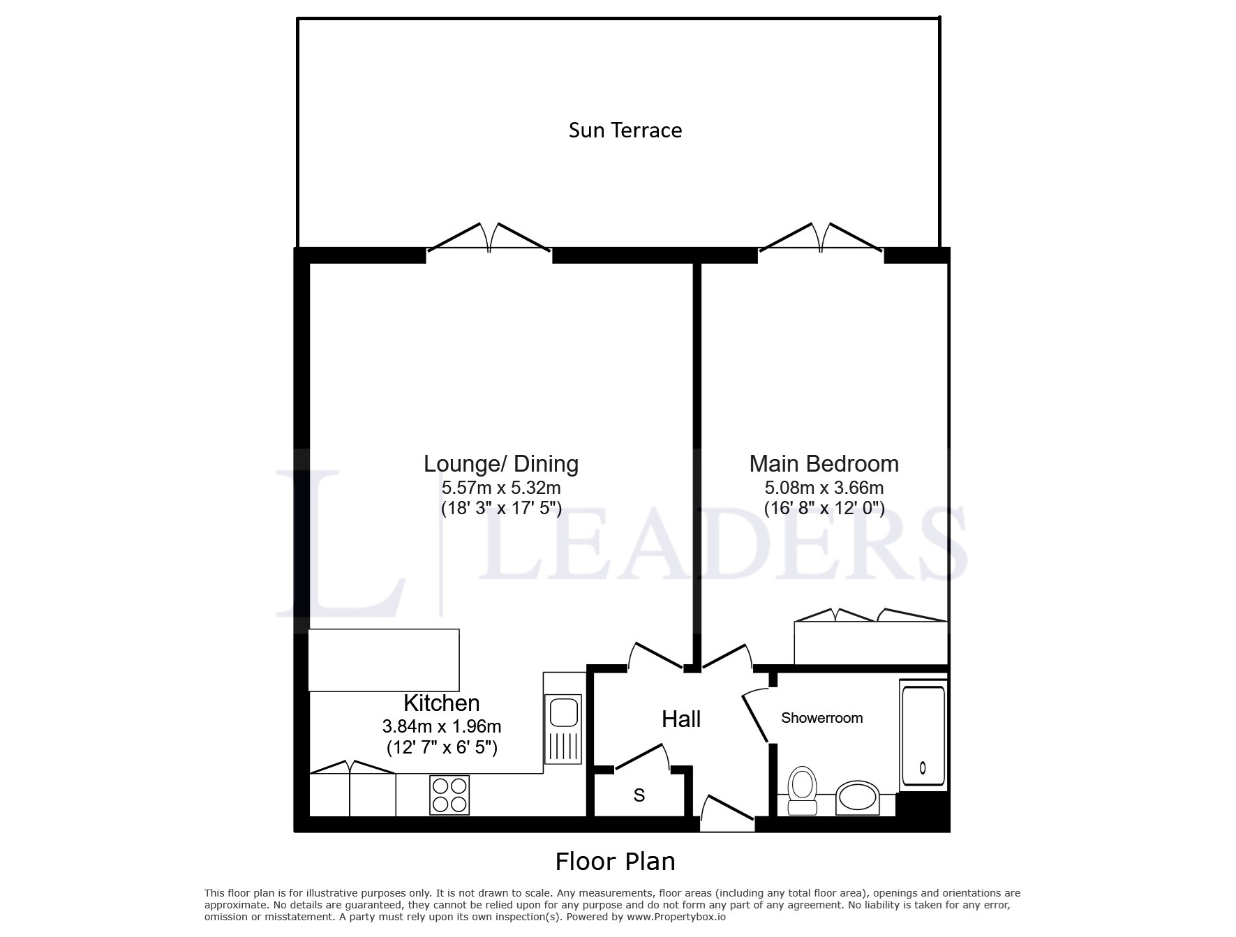 Flat 2, Orvis Court, 5, Midway Quay, East Sussex floorplan