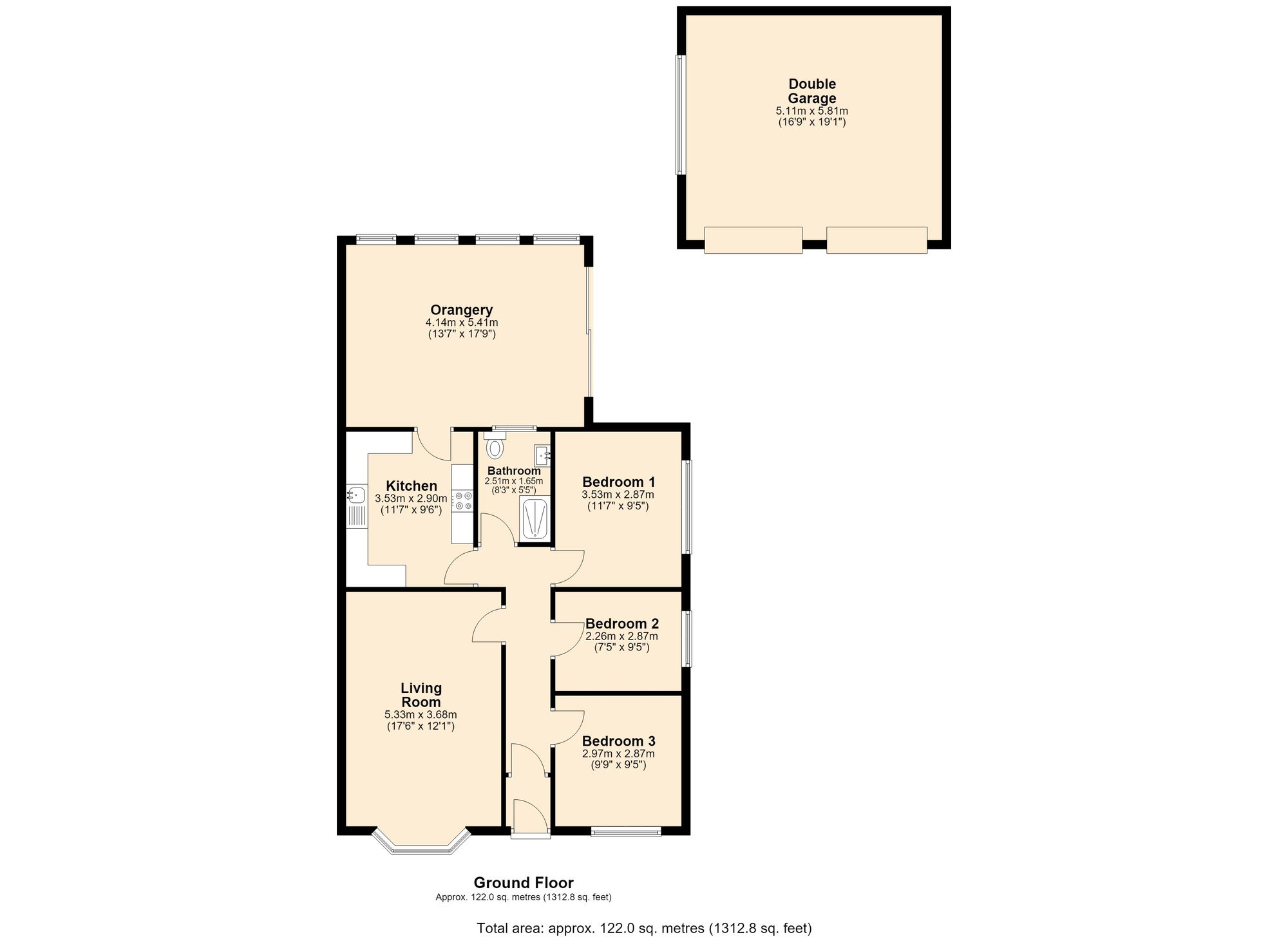 74 High Street, Accrington floorplan