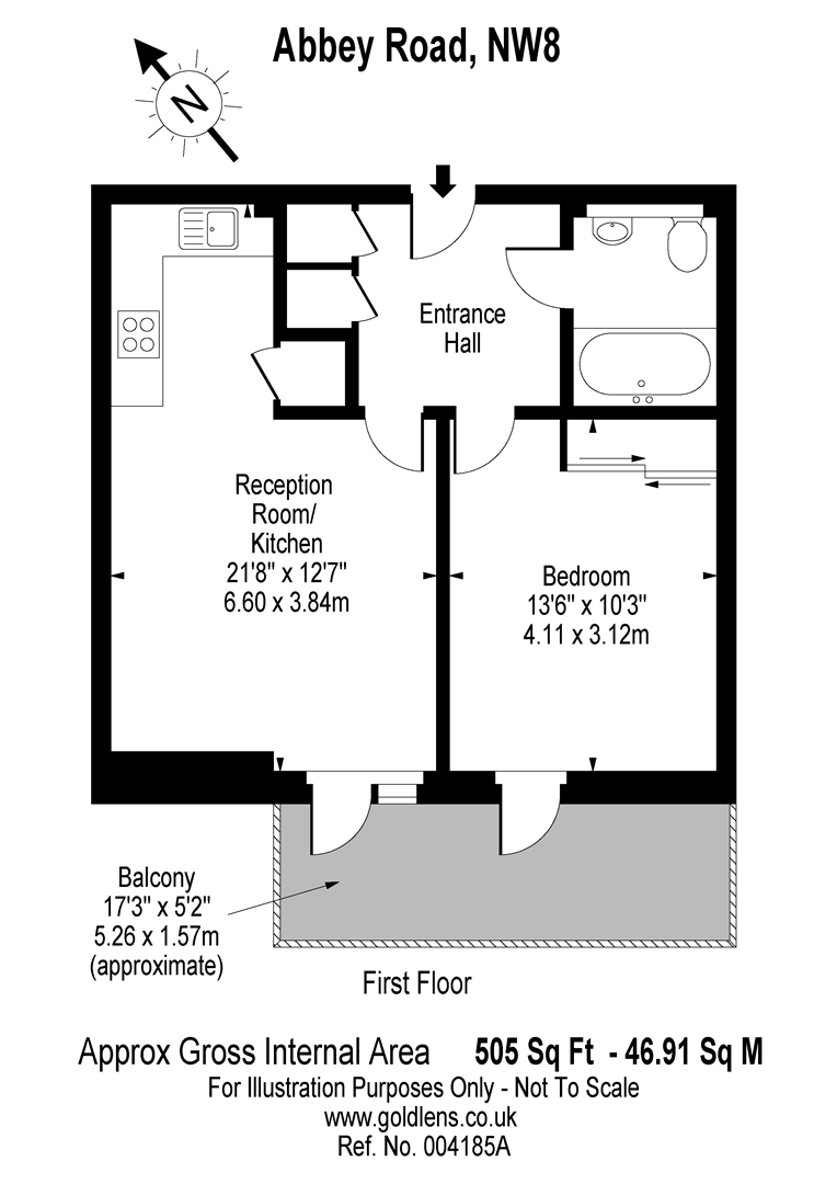 Abbey Road, London floorplan