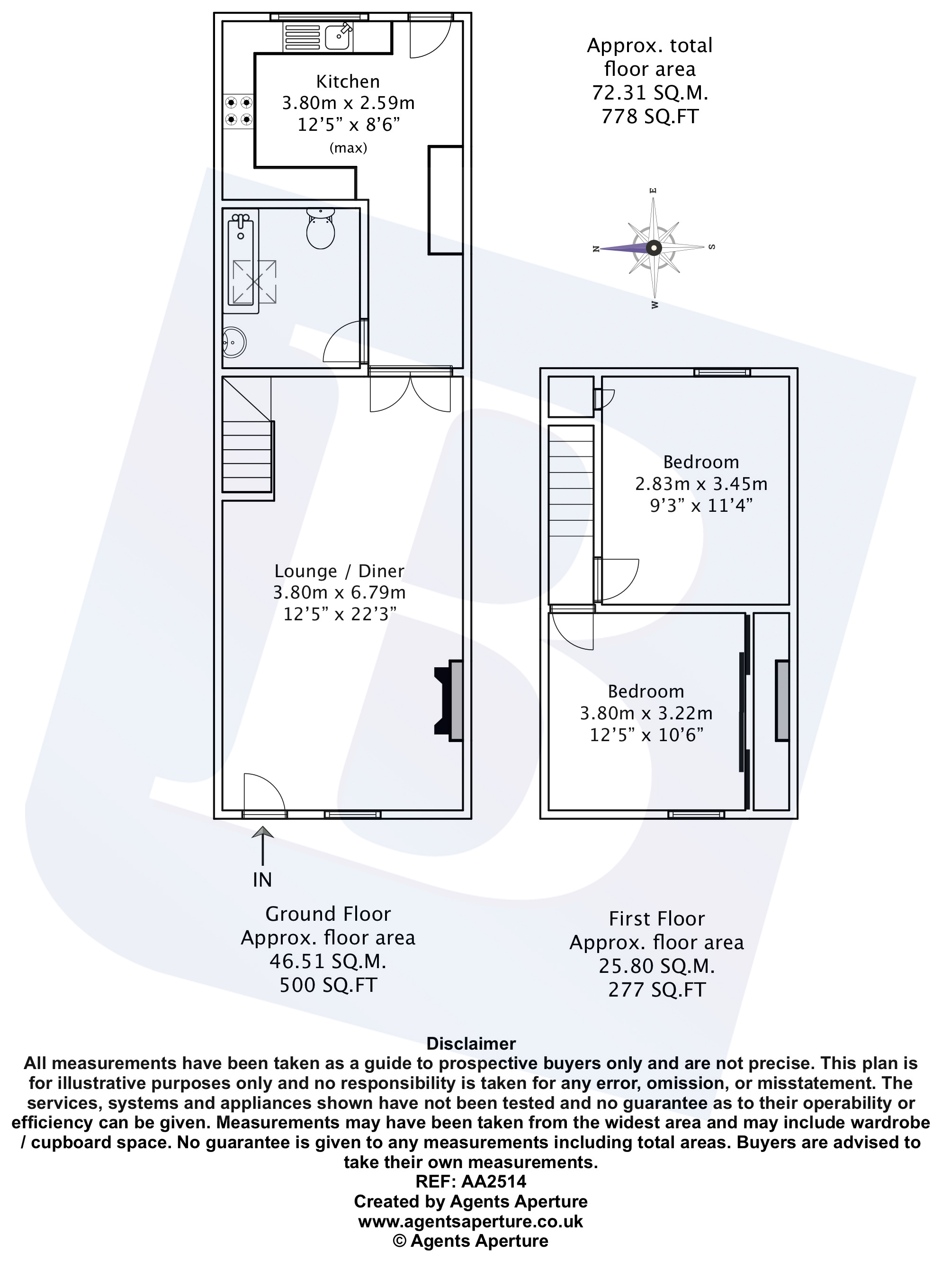 2 Bedrooms Terraced house for sale in Mead Road, Gravesend, Kent DA11