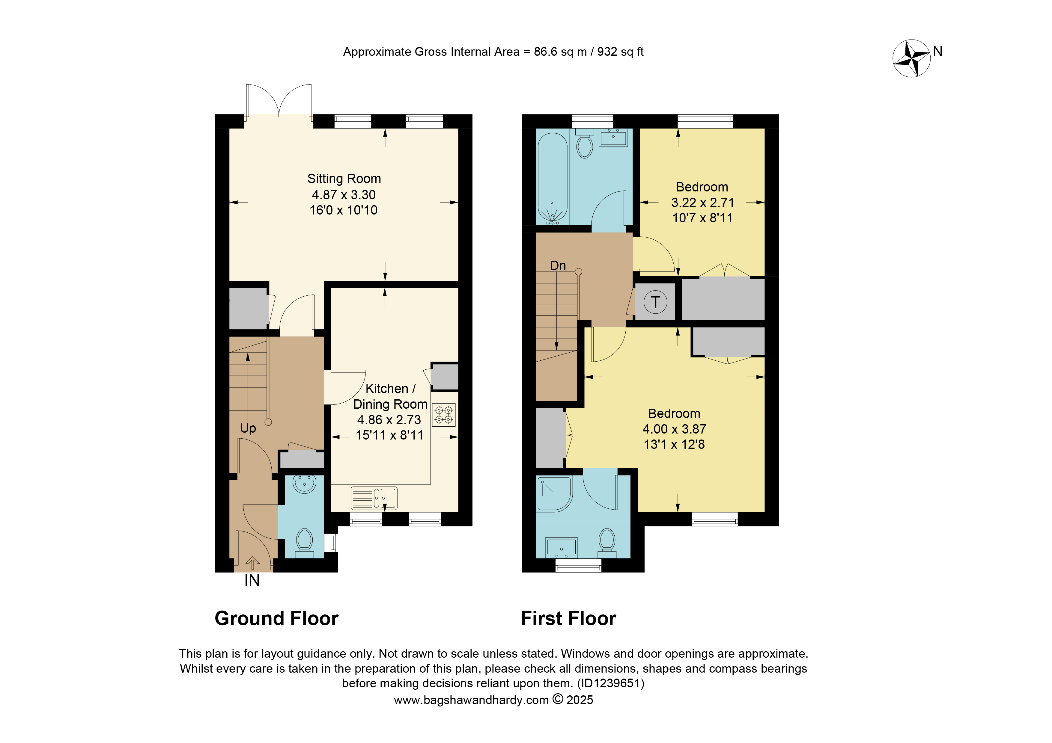 1, Tutts Close, Surrey floorplan