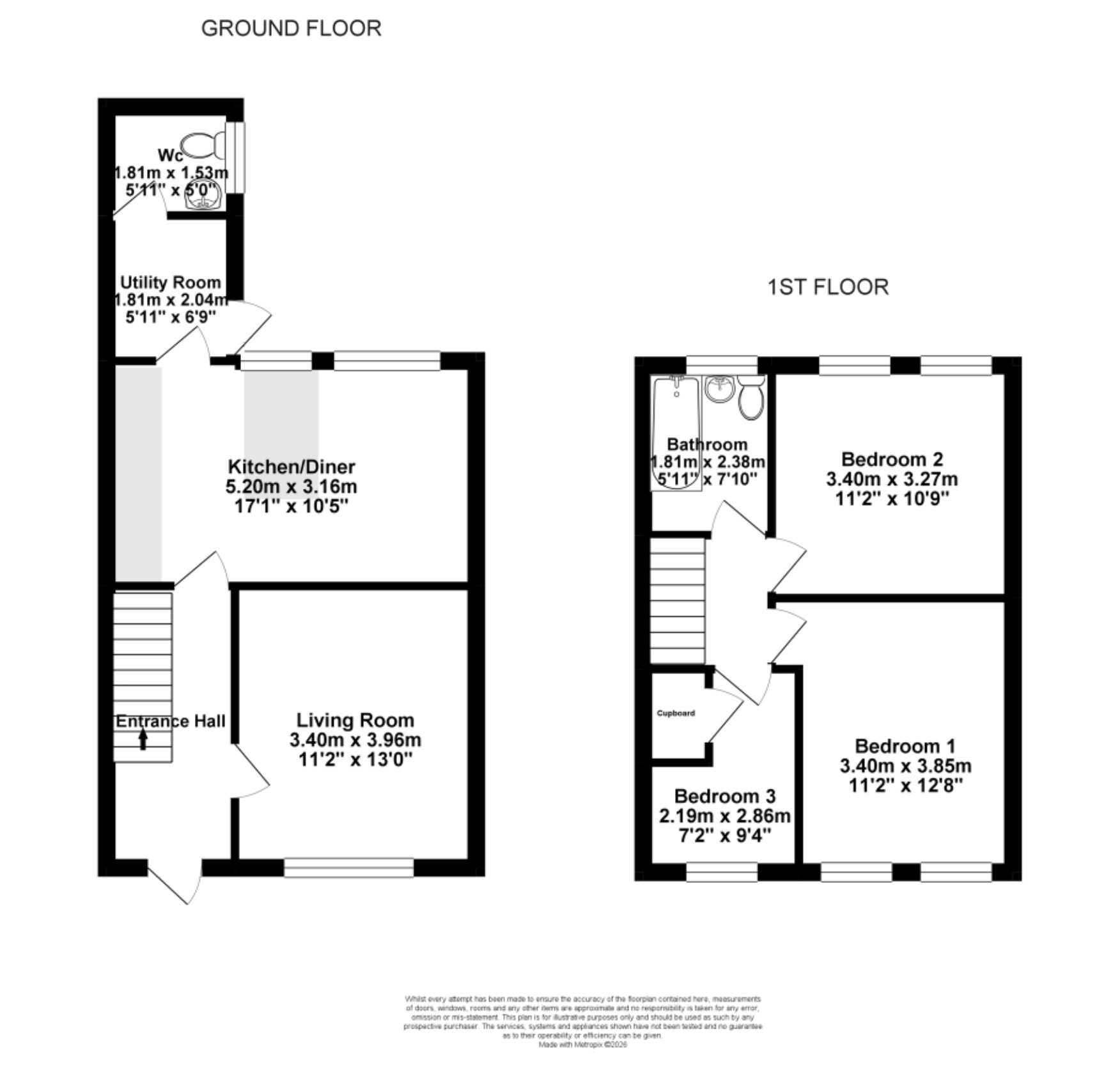 14 Stanshaw Road, Bristol floorplan