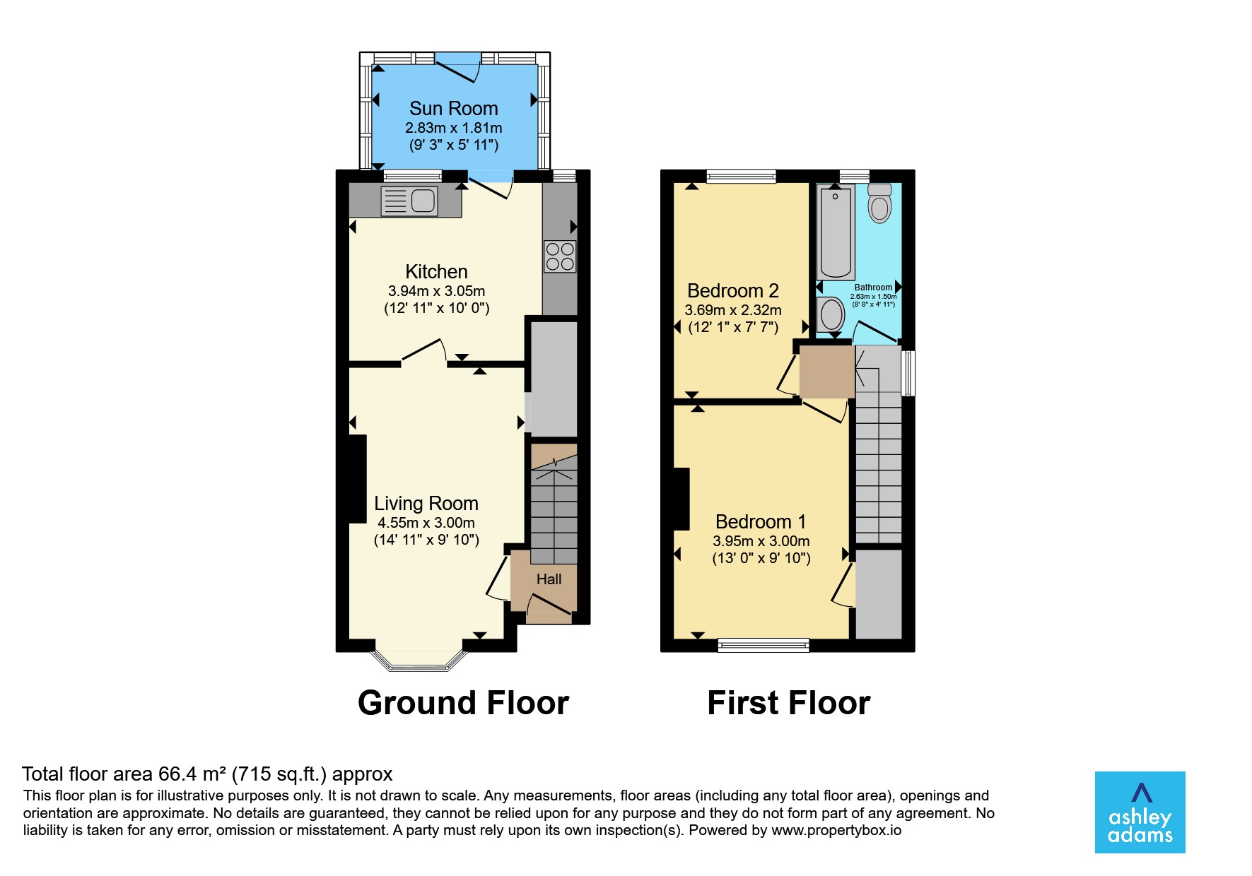 109, Bower Street, Derby floorplan
