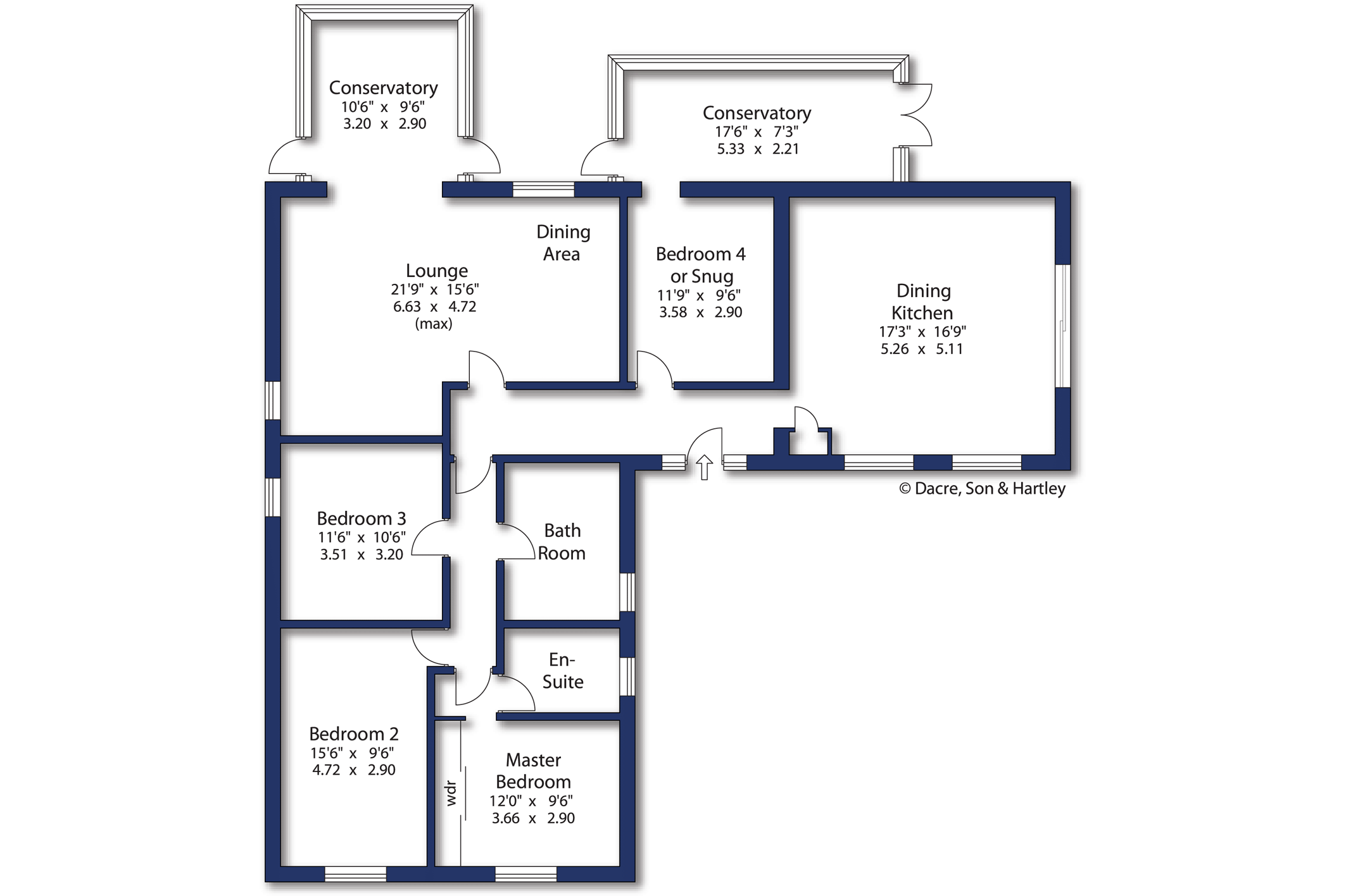 47, Ogden Crescent, Bradford floorplan