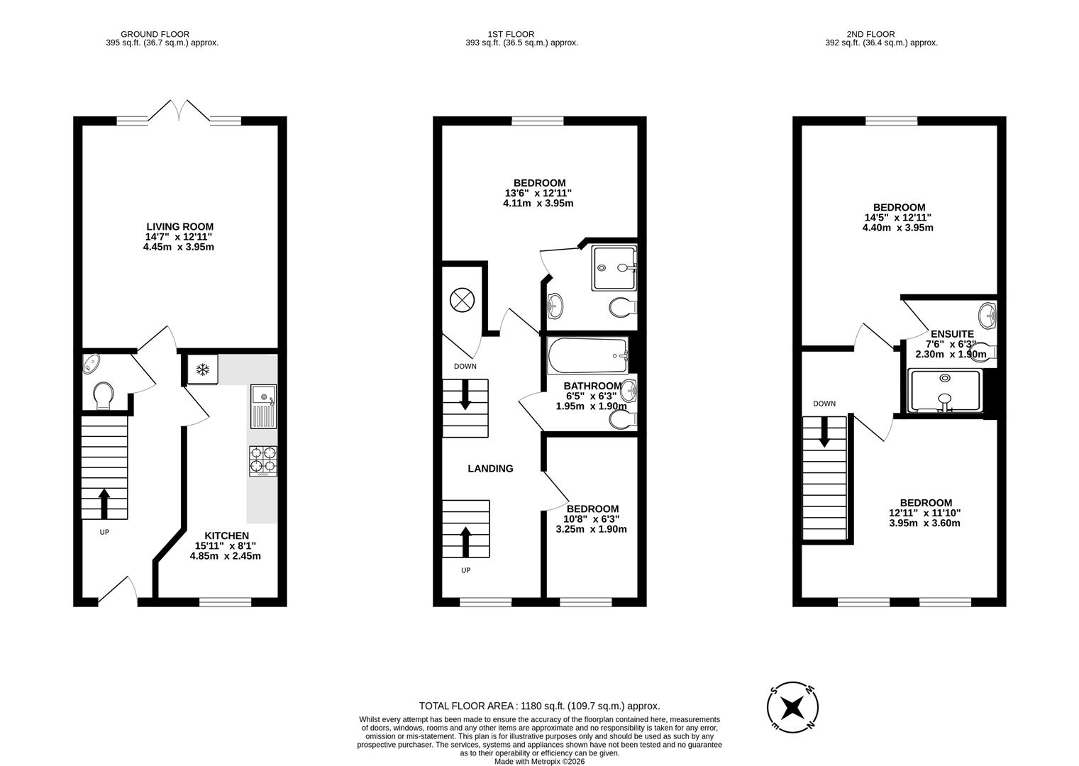 Swift Close, Slough floorplan