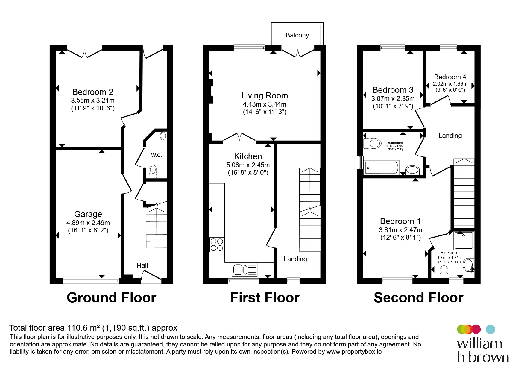 35, Larch Close, HALIFAX floorplan