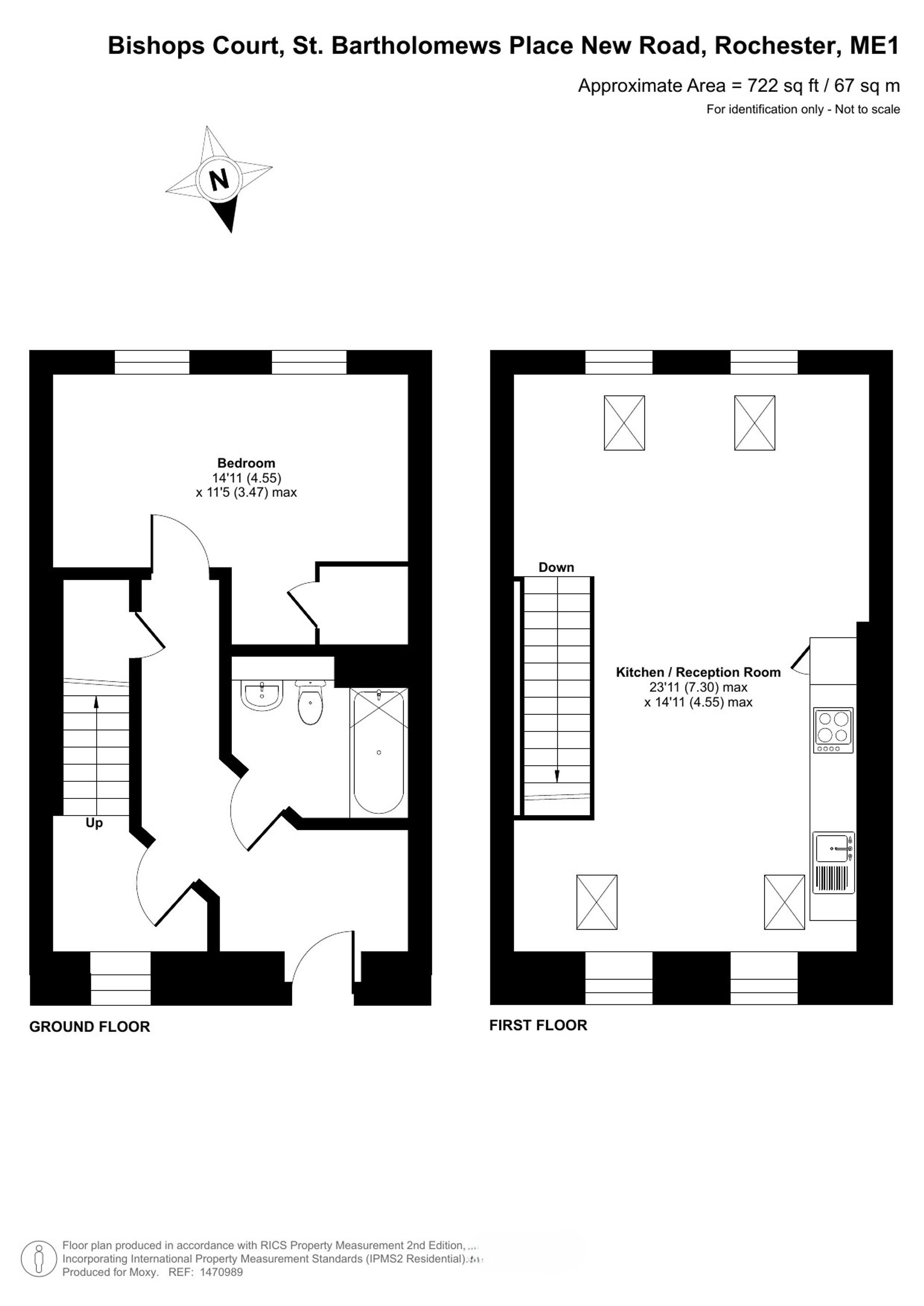 322 Bishops Court, Rochester floorplan