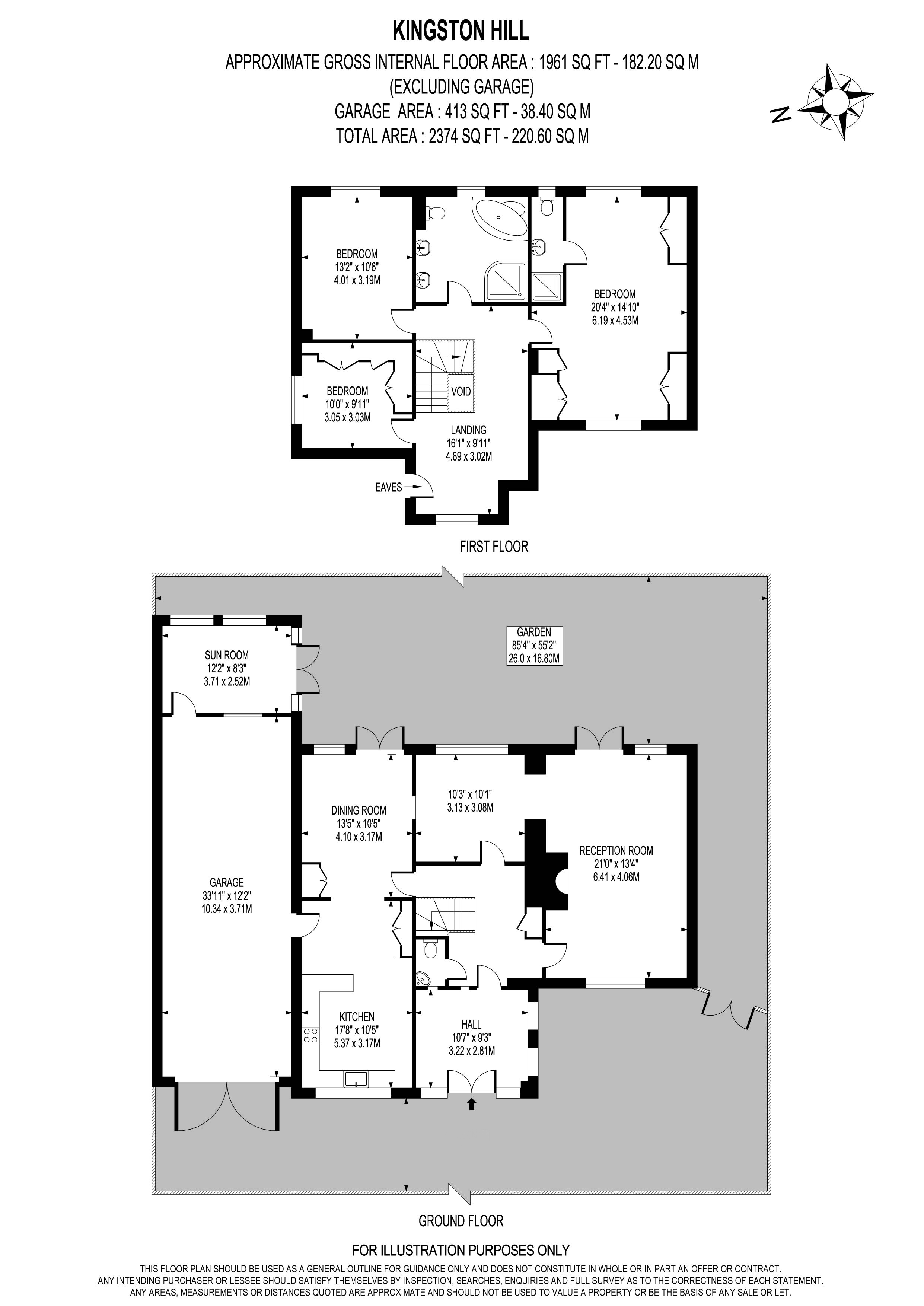 Ferndale,, Kingston Hill, Kingston upon Thames floorplan