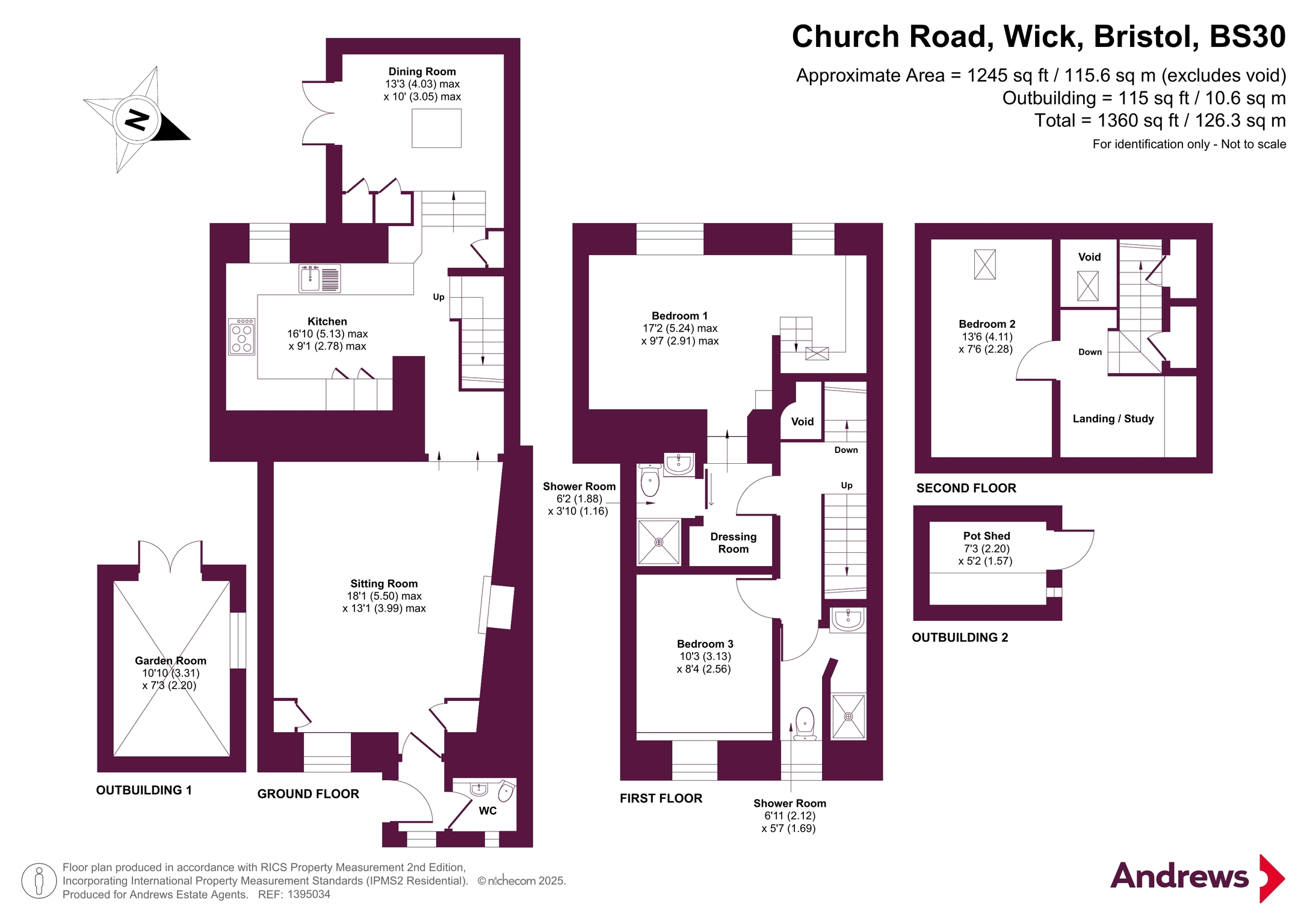 10B,, Church Road, Bristol floorplan
