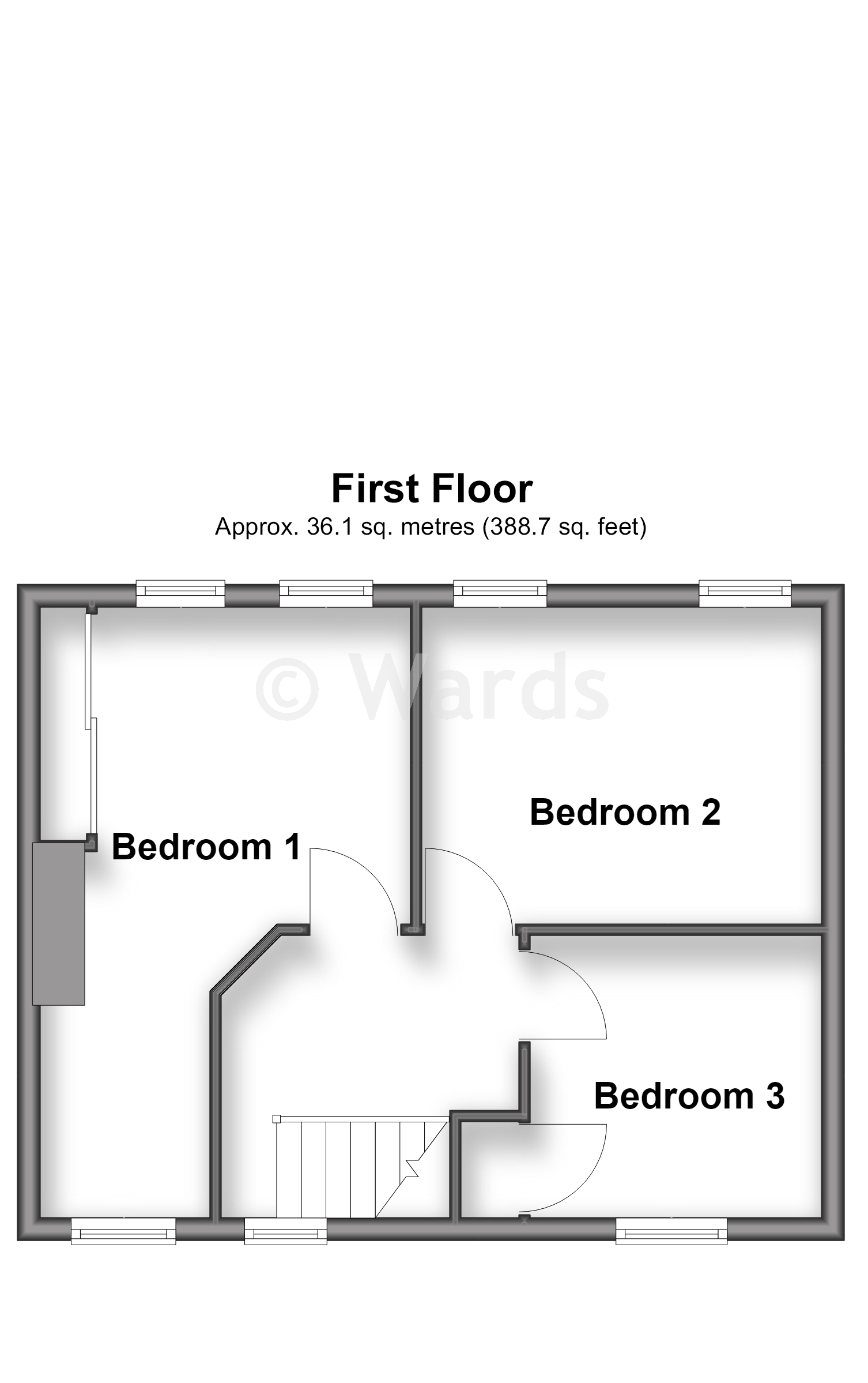 12, Dickens Road, Rochester floorplan