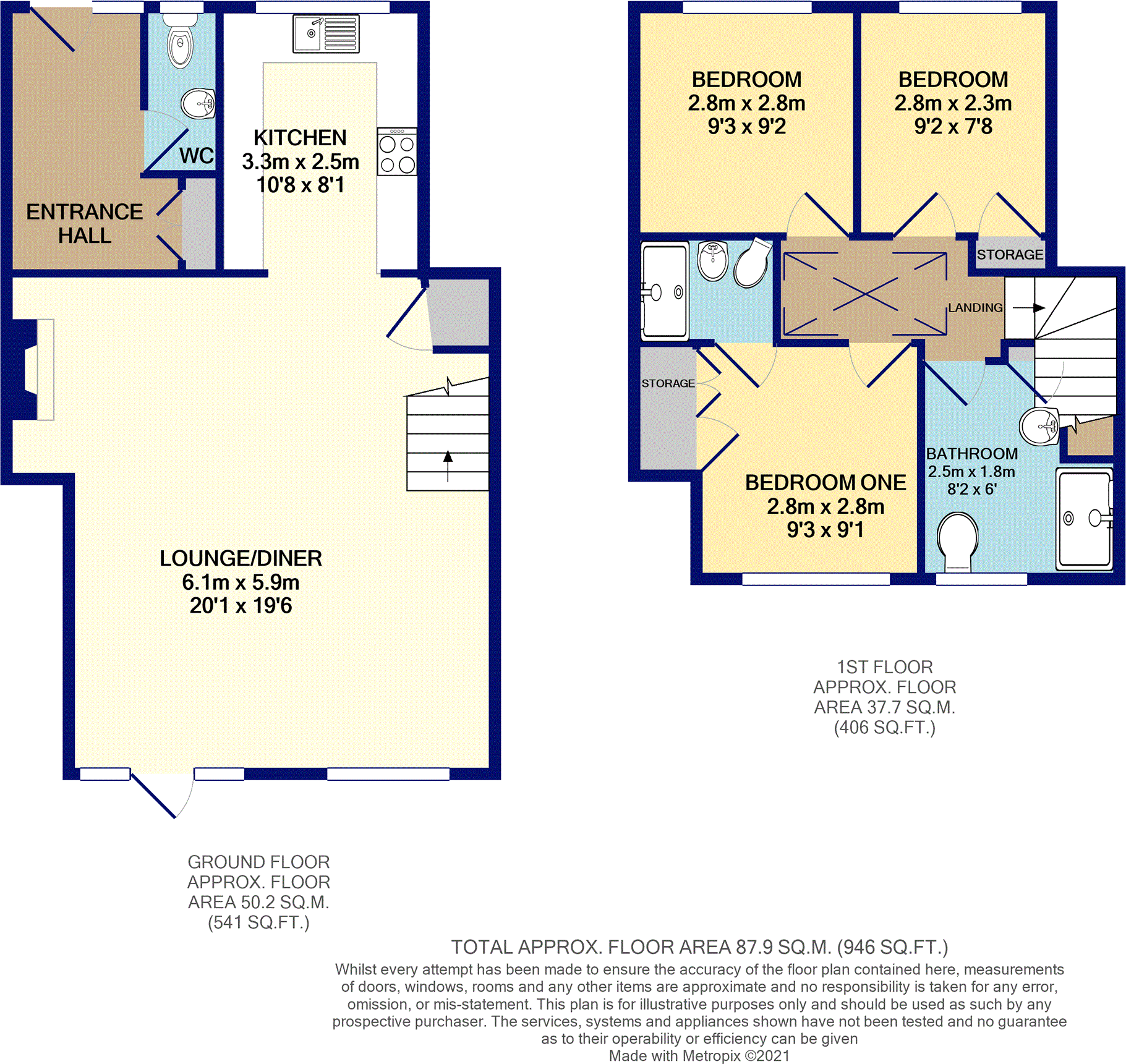 Wassail Cottage, Yalberton Road, Paignton floorplan