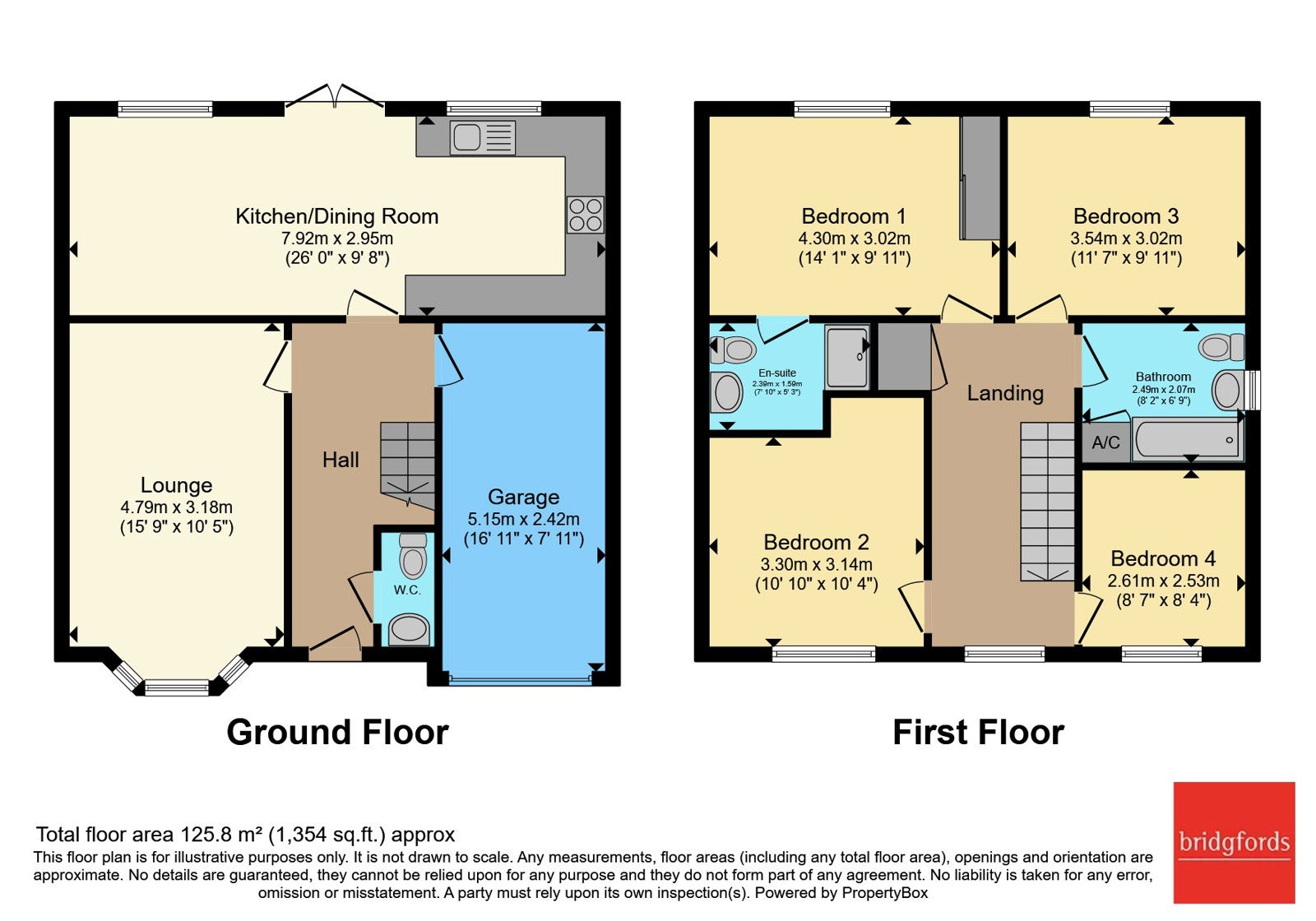 4, Little Cross Close, Cheshire floorplan