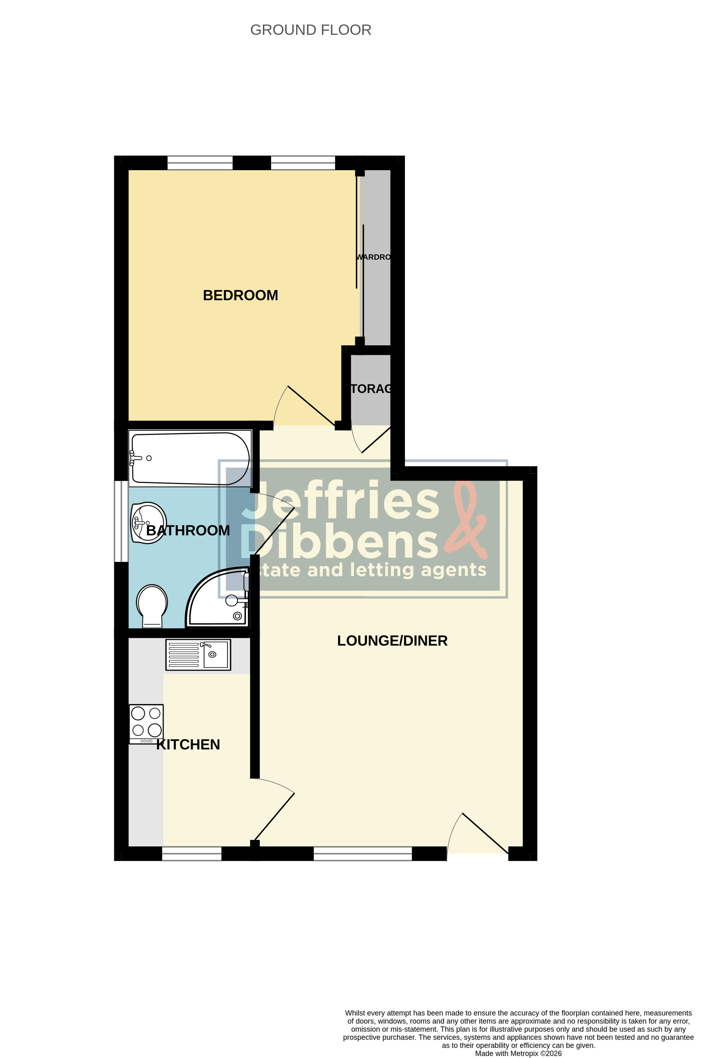 Flat 9 Amberley Court, Stubbington Lane, Stubbington floorplan
