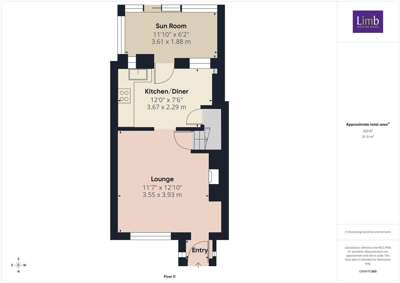 53, High Street, North Ferriby floorplan