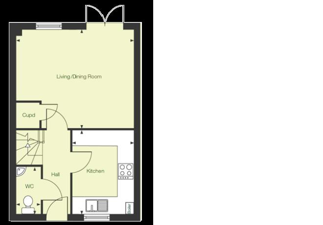 3 Bedrooms Mews house for sale in The Darwen @ Chase Park, Thornton Road, Ellesmere Port CH65