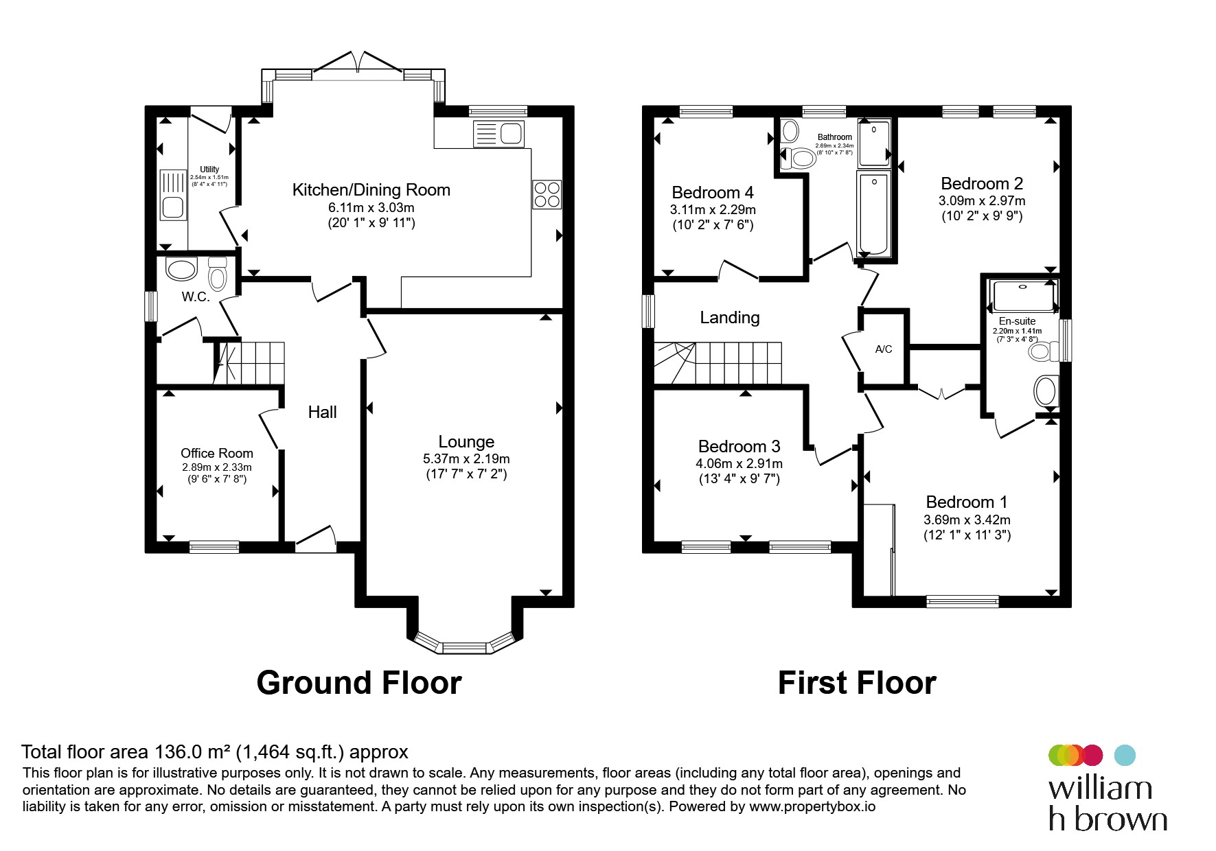 37, Henry Close, Worksop floorplan