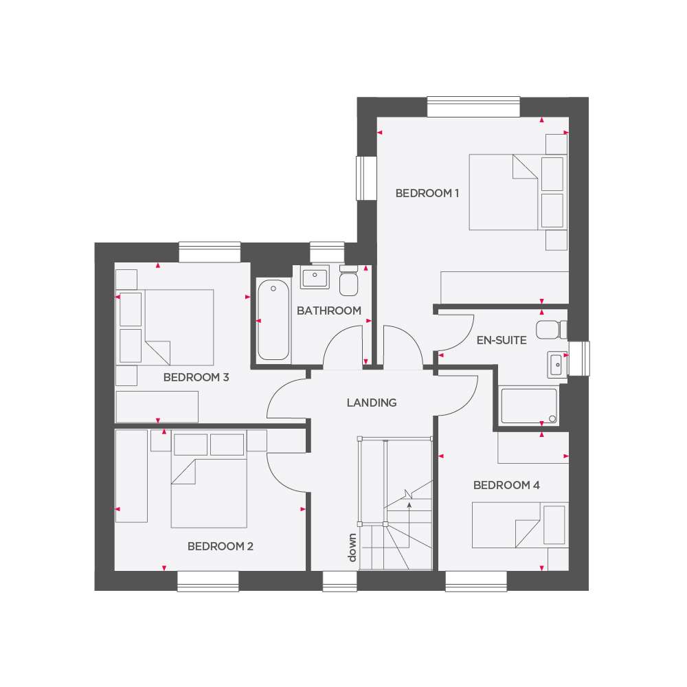 67, Mile Bank Road, Whitchurch floorplan