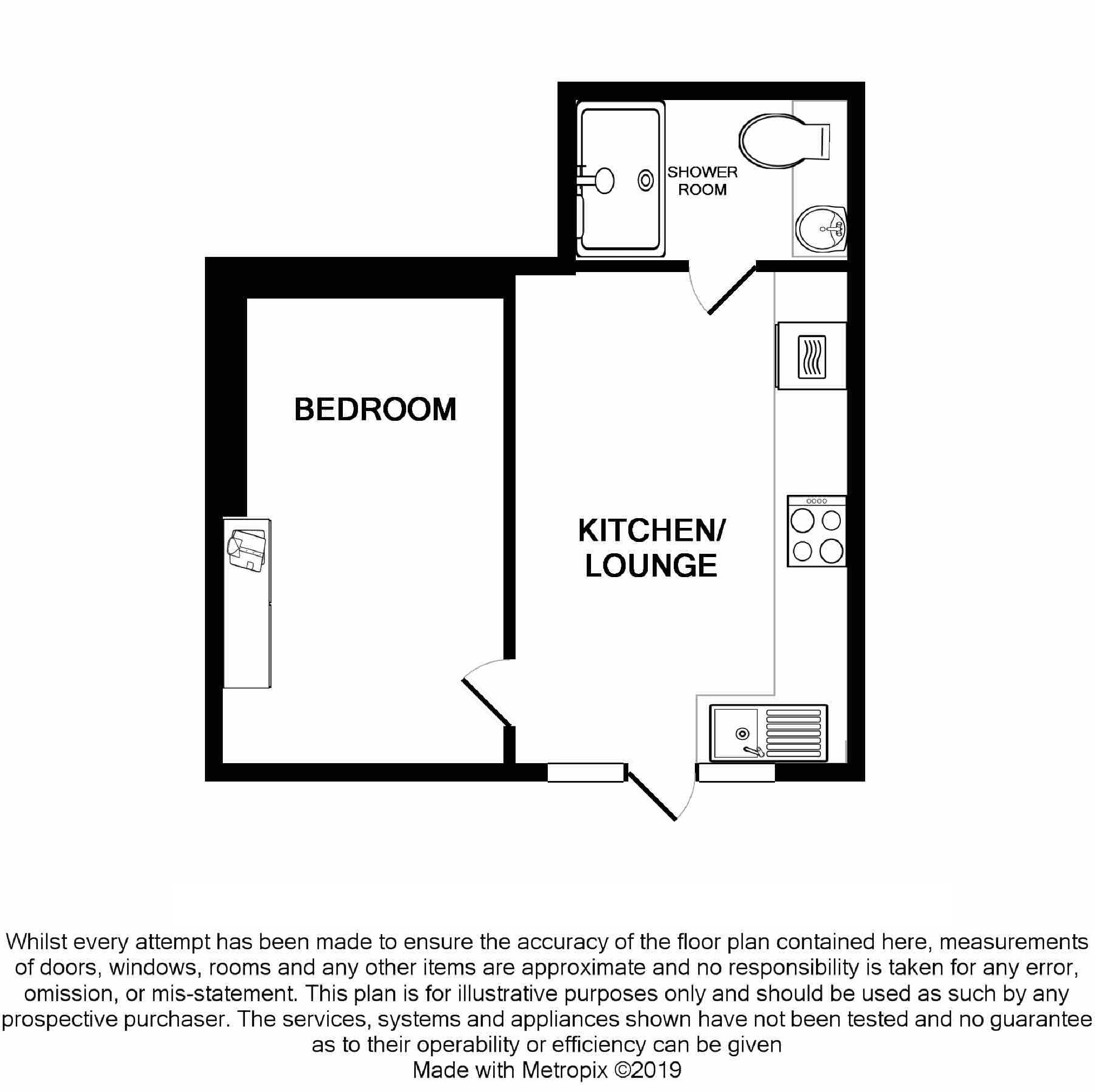 1 Bedrooms Flat to rent in Ponsford Road, Knowle, Bristol BS4