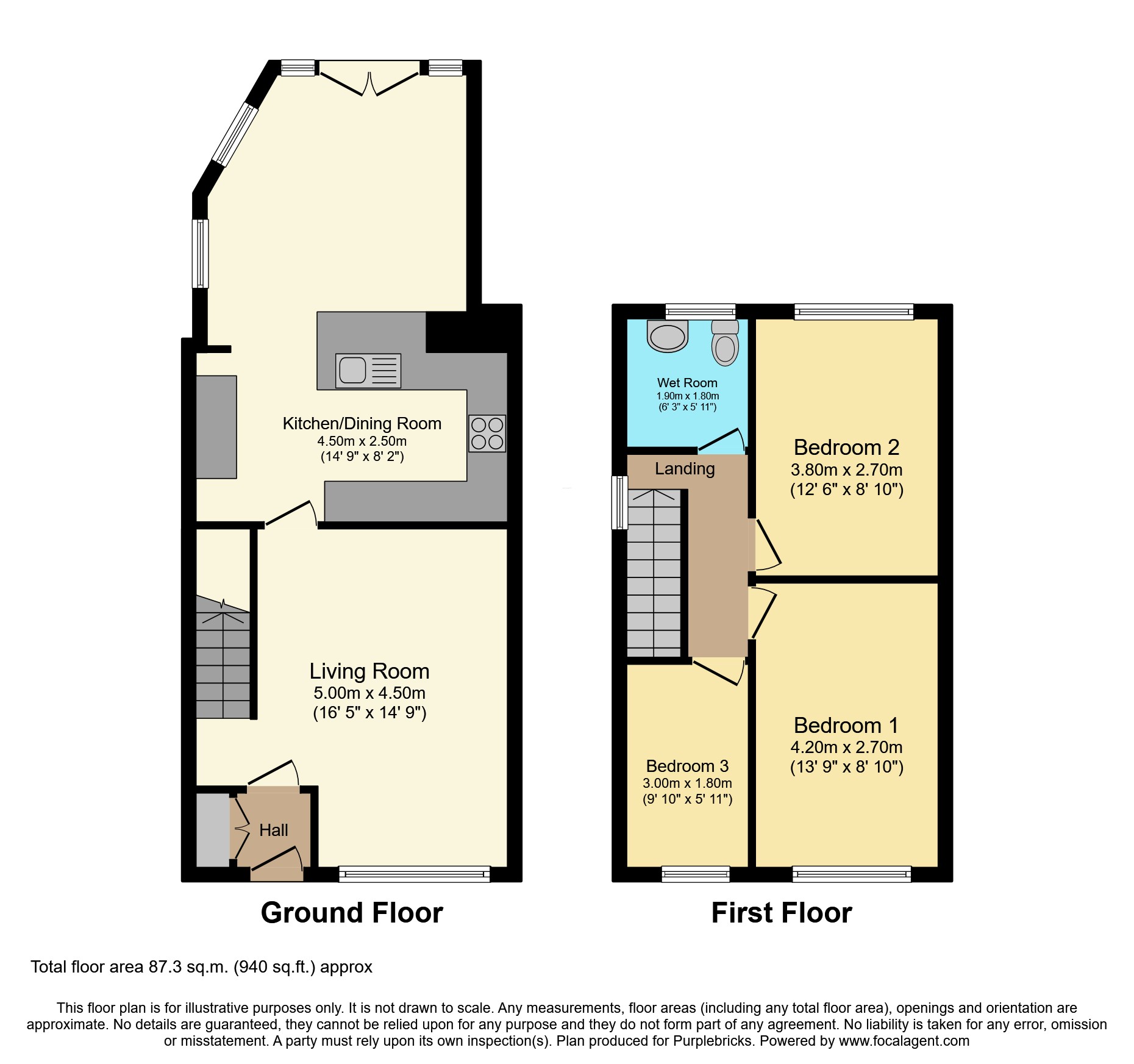 18, Corsock Drive, Wigan floorplan