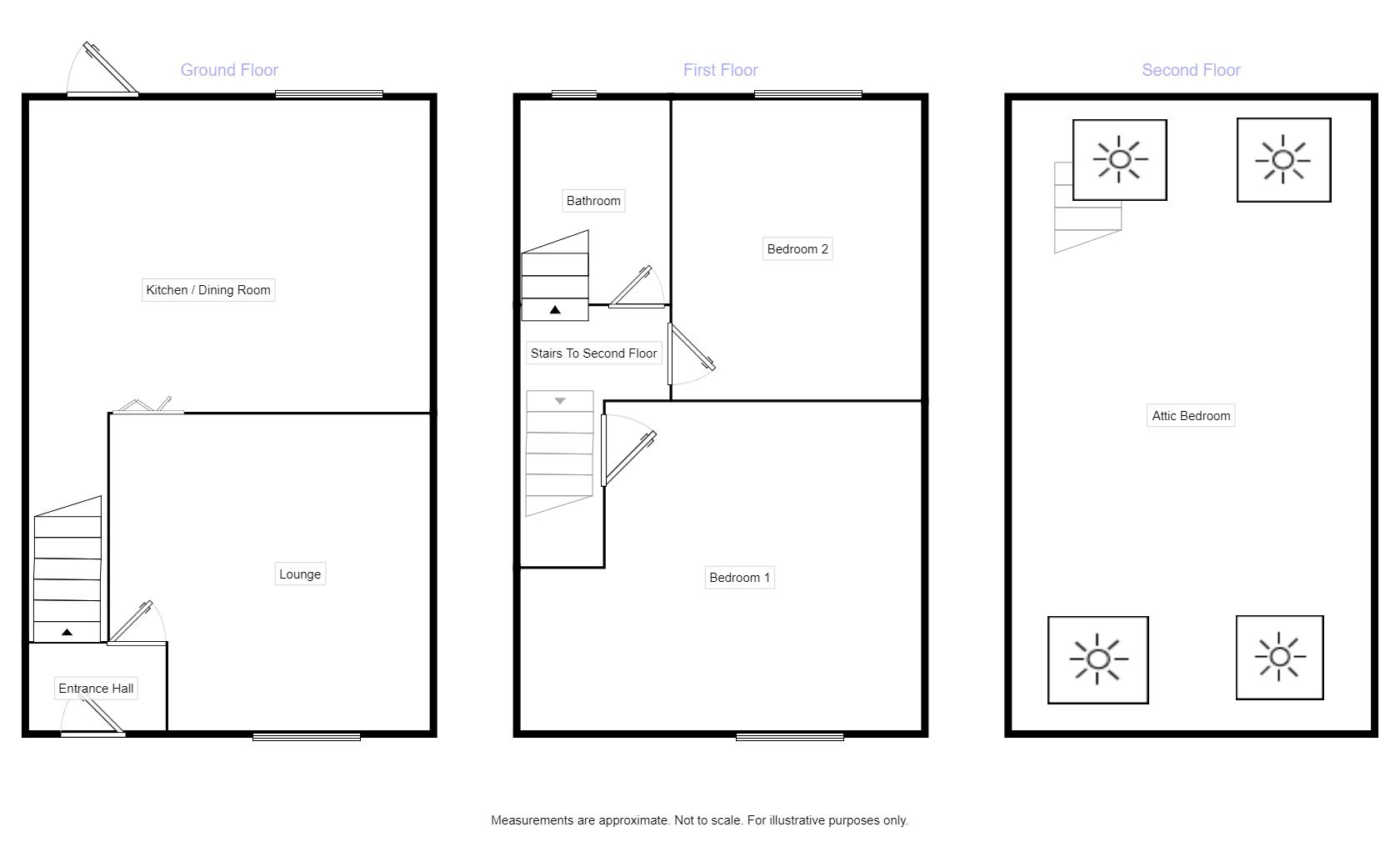 3 Bedrooms Terraced house for sale in Oakville Road, Hebden Bridge HX7