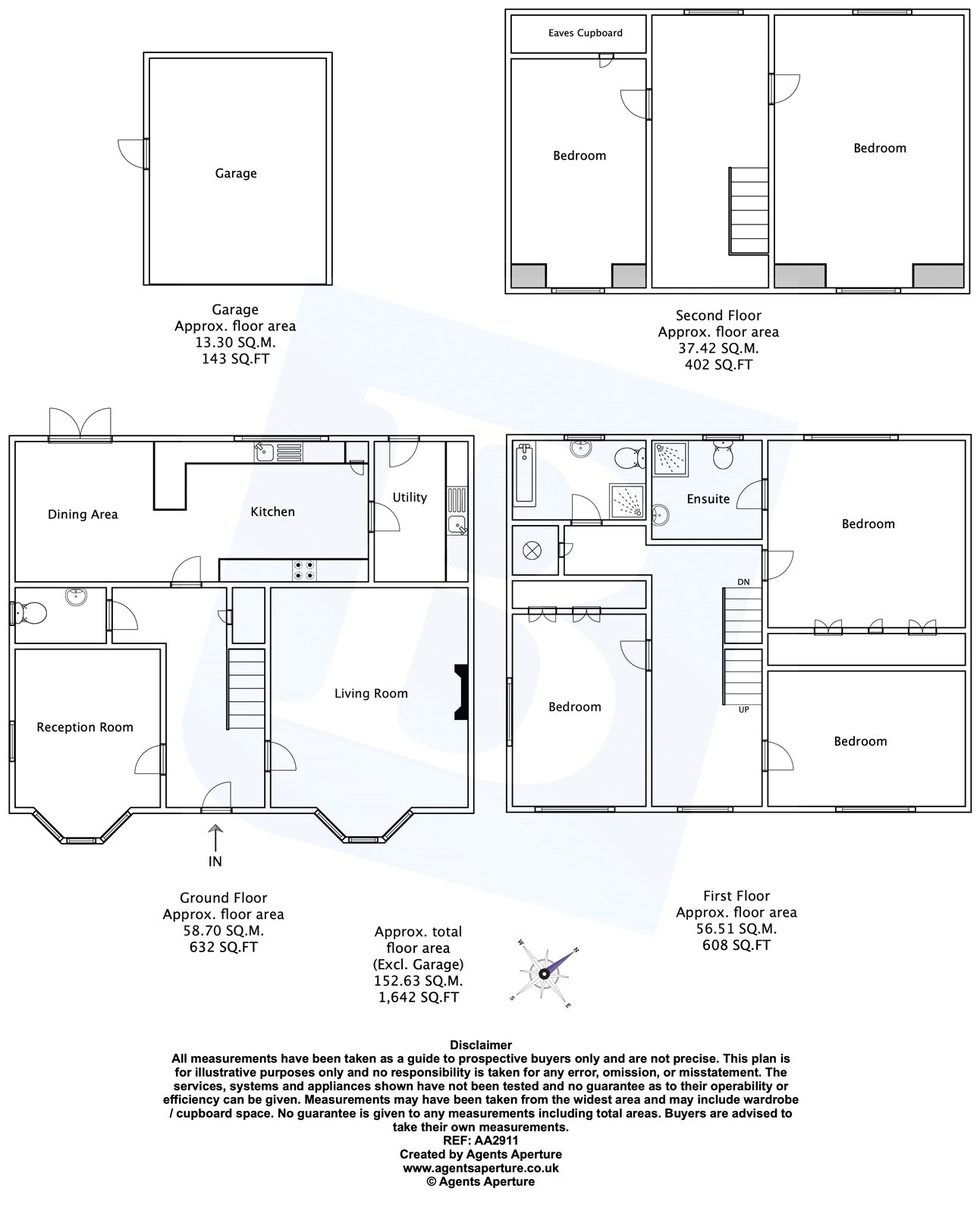 5 Bedrooms Detached house for sale in Leeford, Chelmsford, Essex CM1