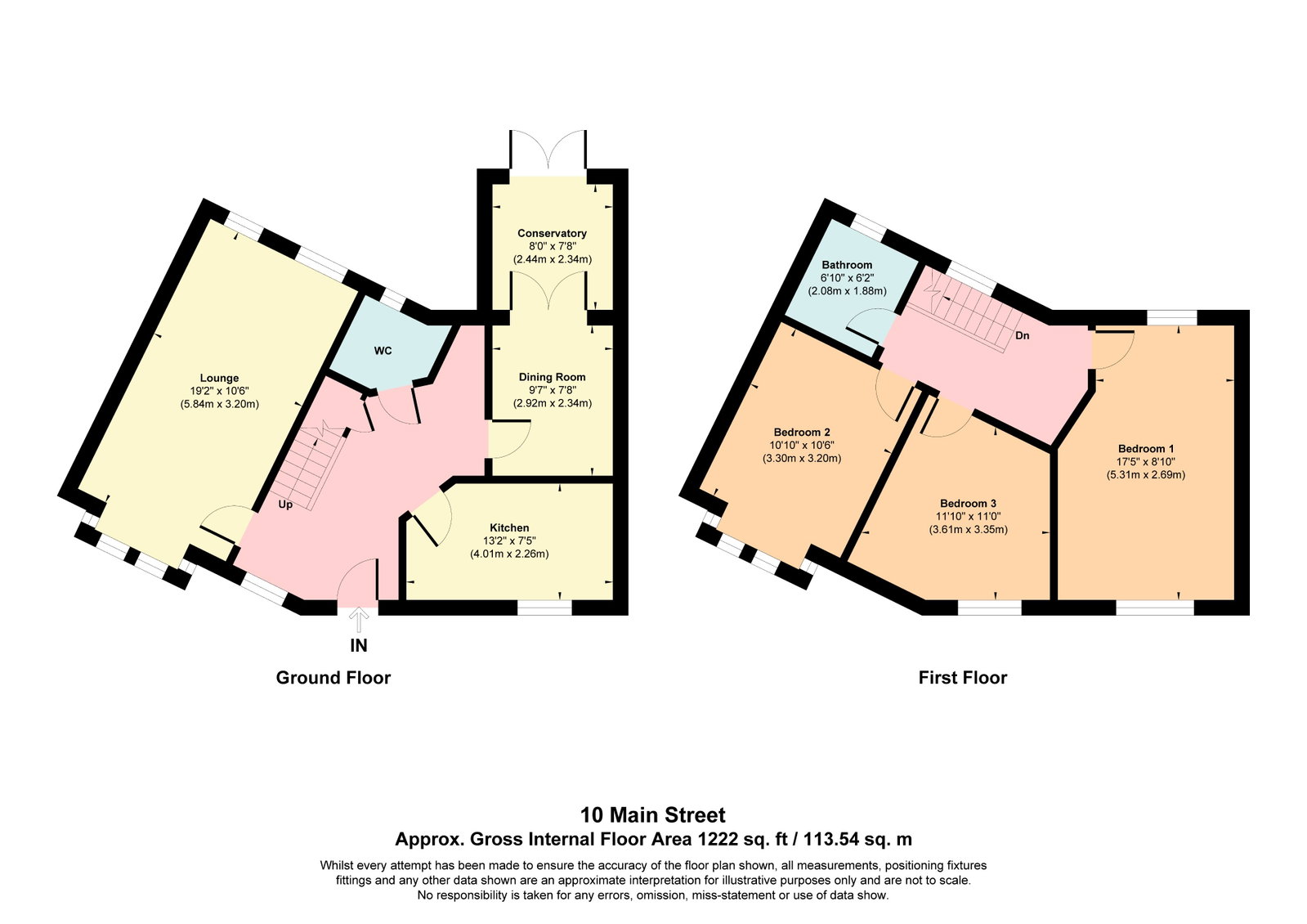 10, Main Street, Stoke-on-Trent floorplan