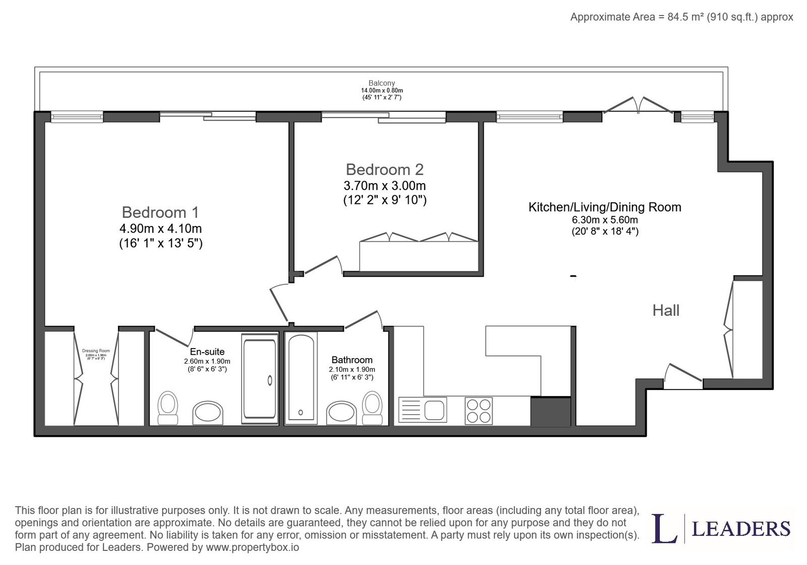 Flat B1502, Oxygen Tower, 50, Store Street, Greater Manchester floorplan