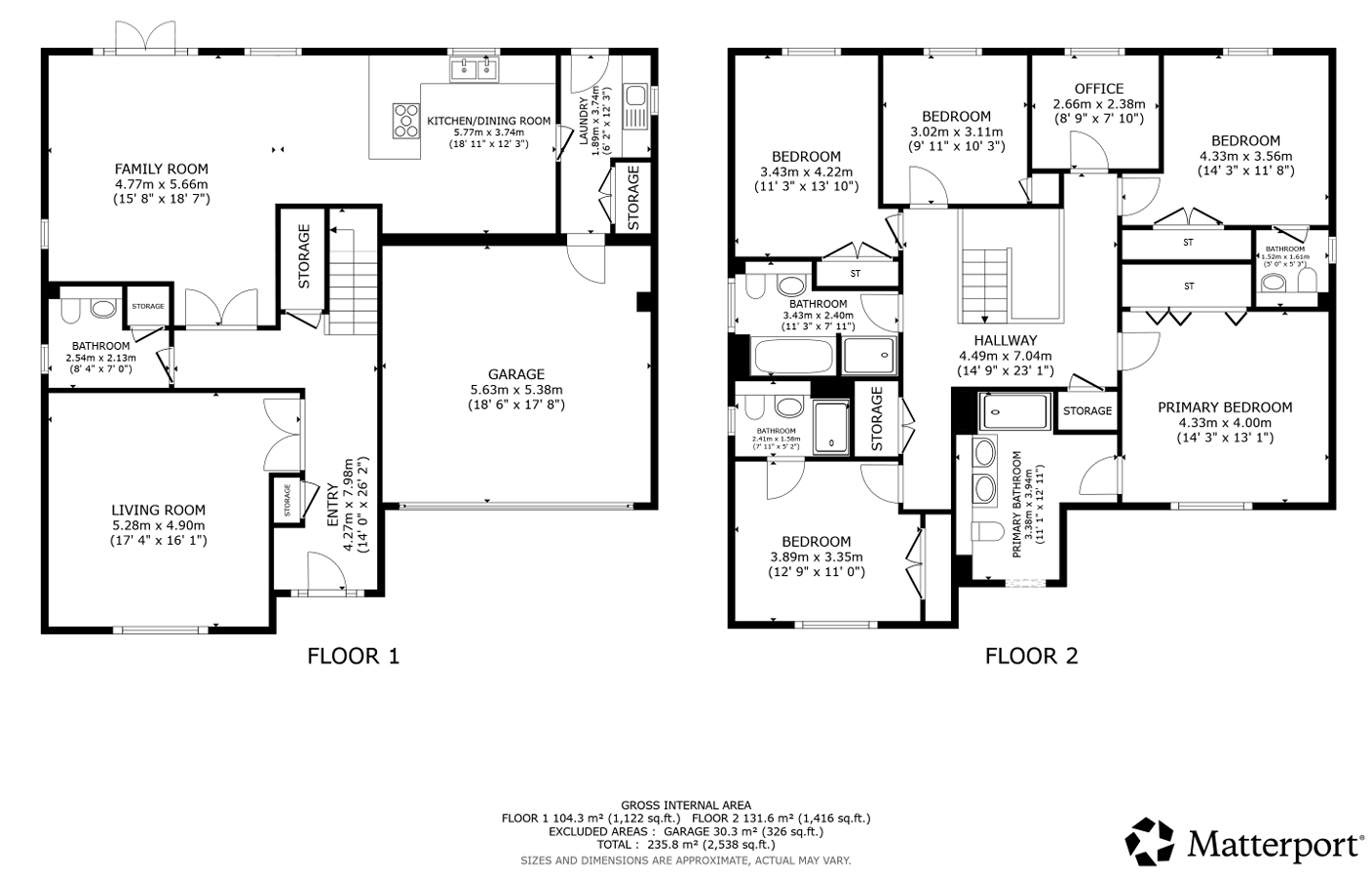 26, Viewfield Gardens, Glasgow floorplan