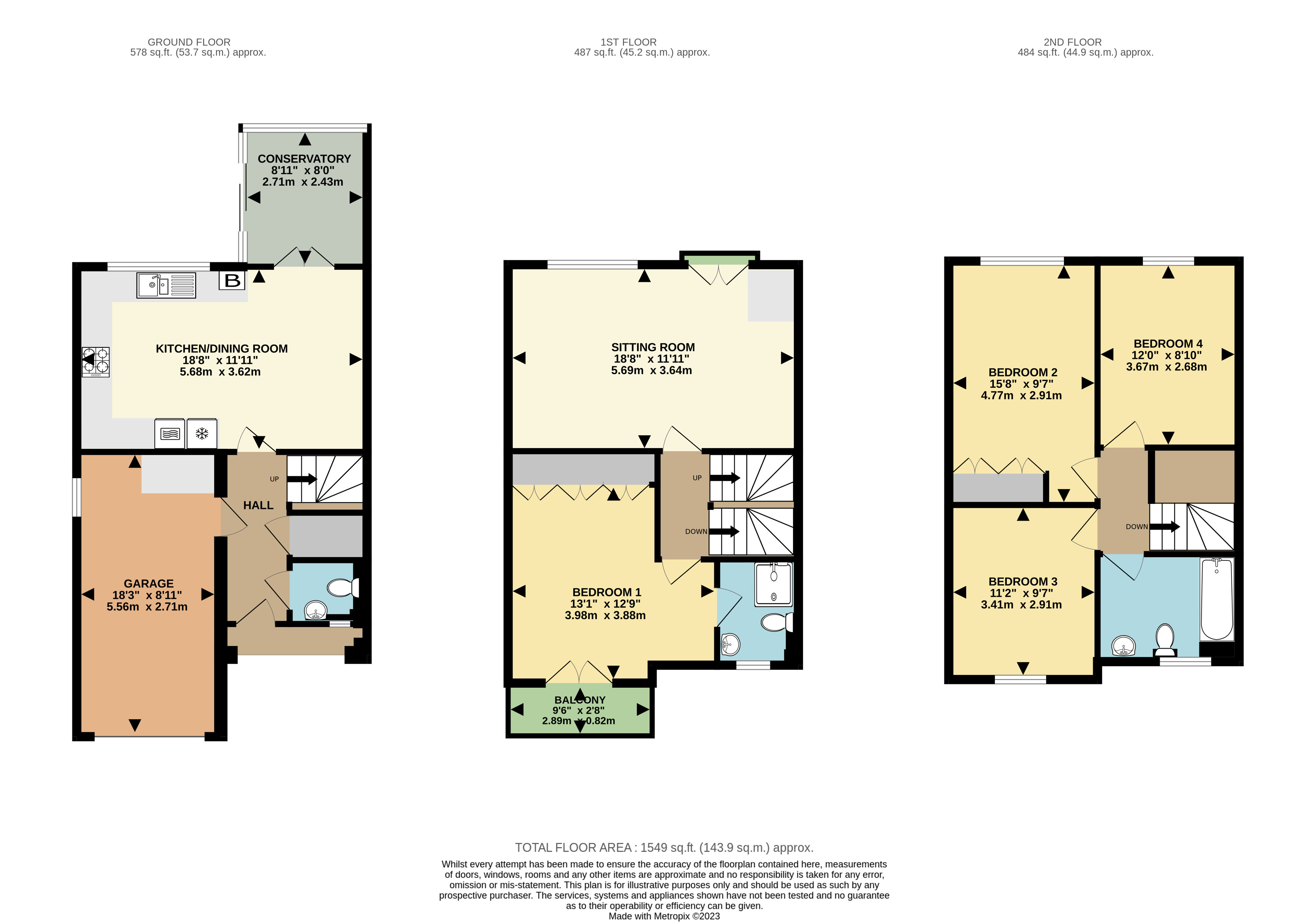 Darwin Crescent, Torquay TQ2, 4 bedroom semidetached house for sale