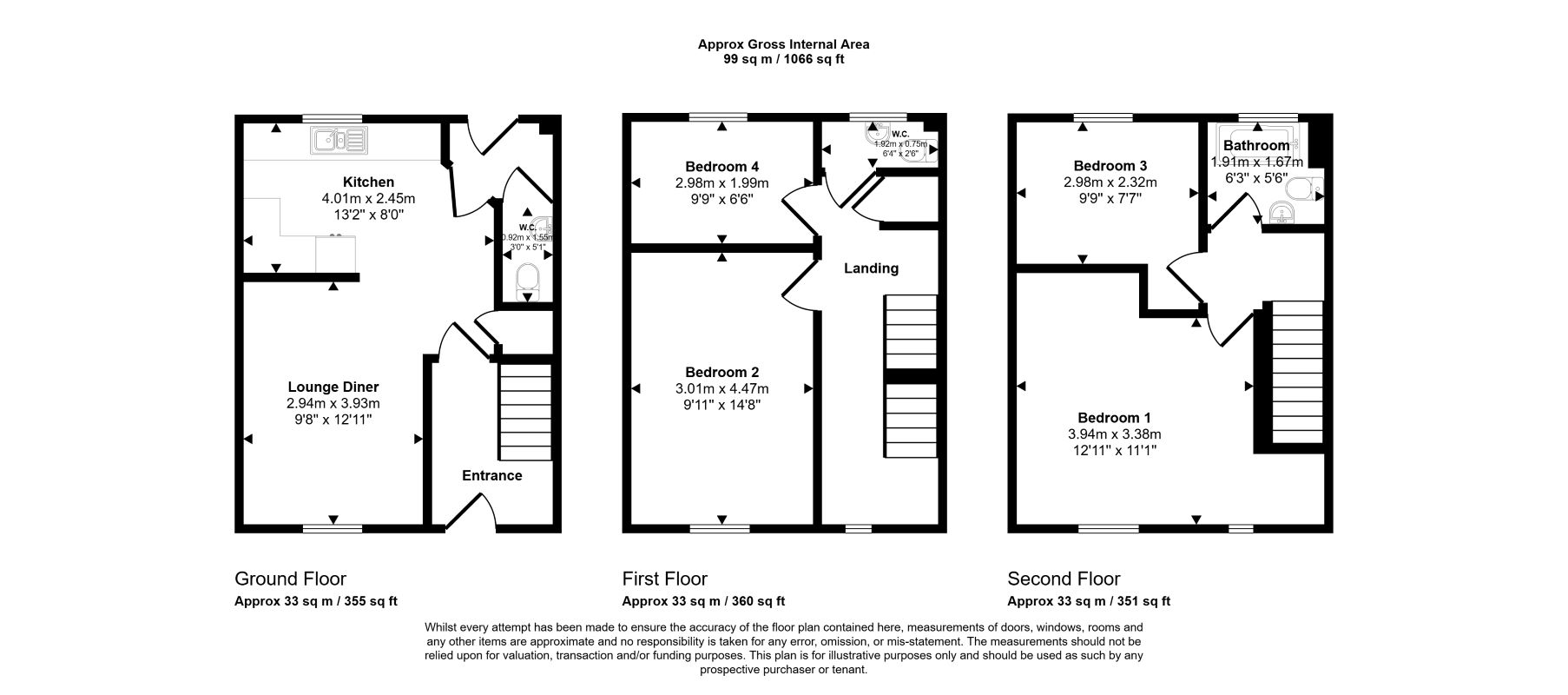 7, Secunda Way, Gloucester floorplan