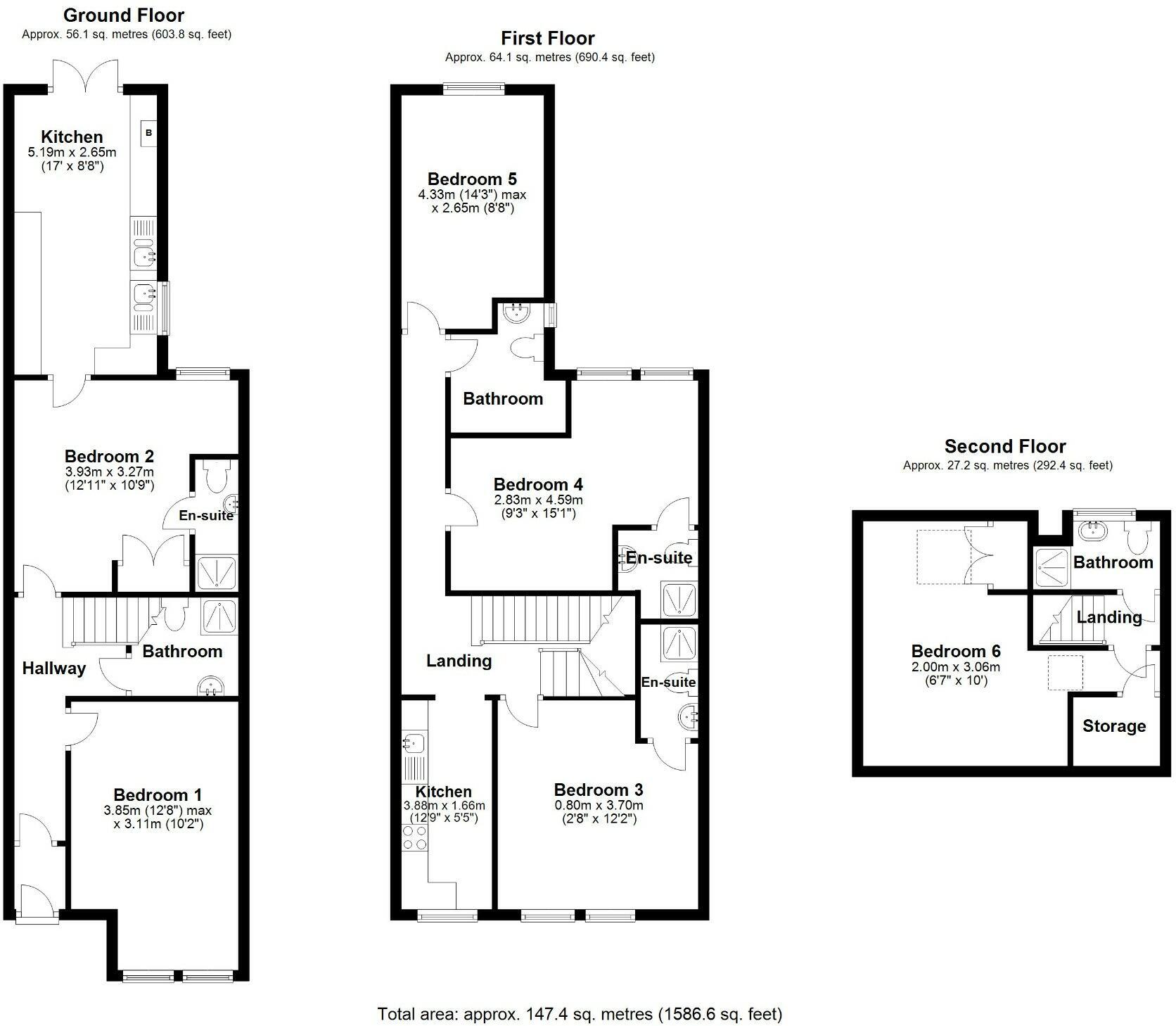 106, Haviland Road, Bournemouth floorplan