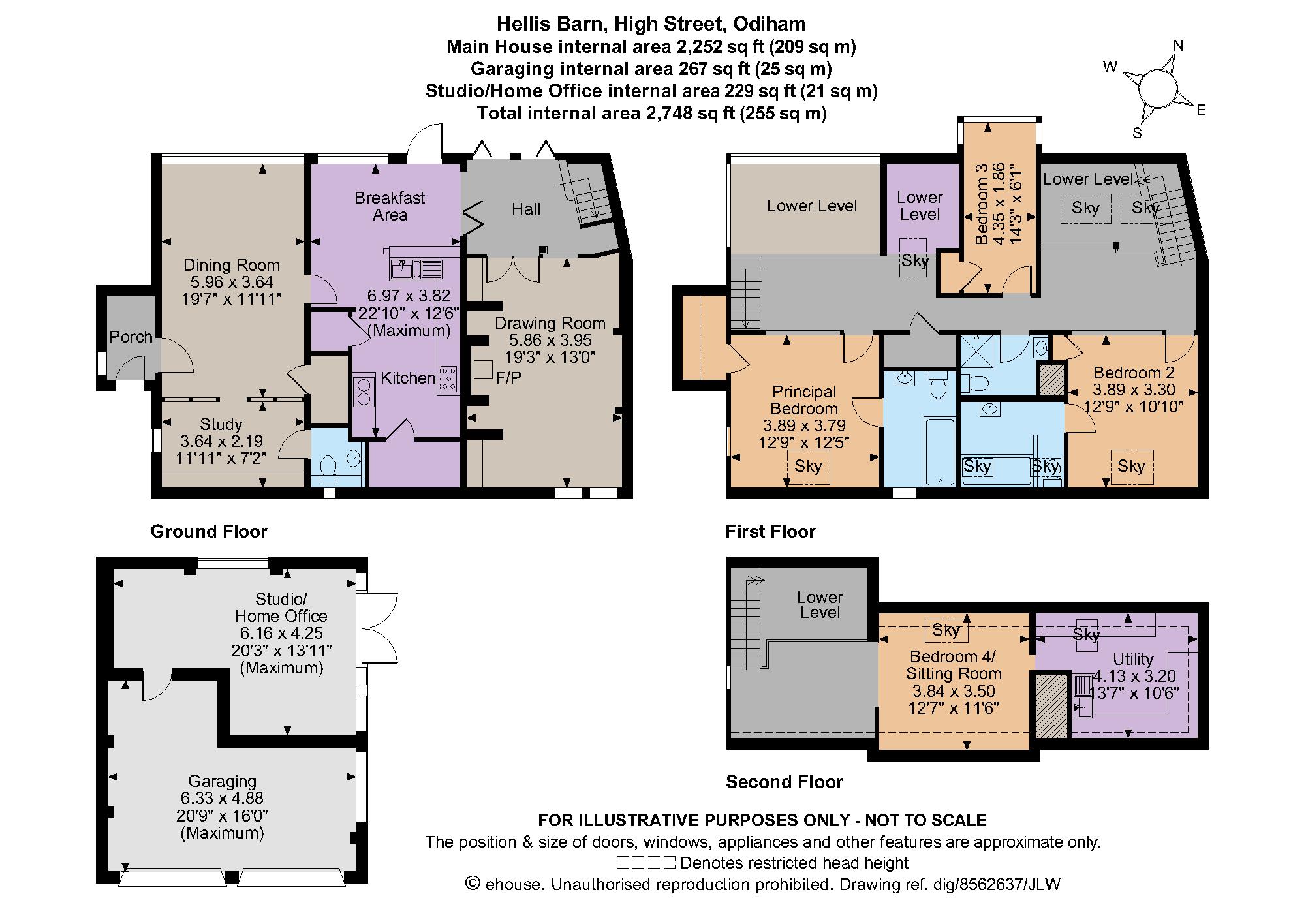 26, High Street, Hook floorplan