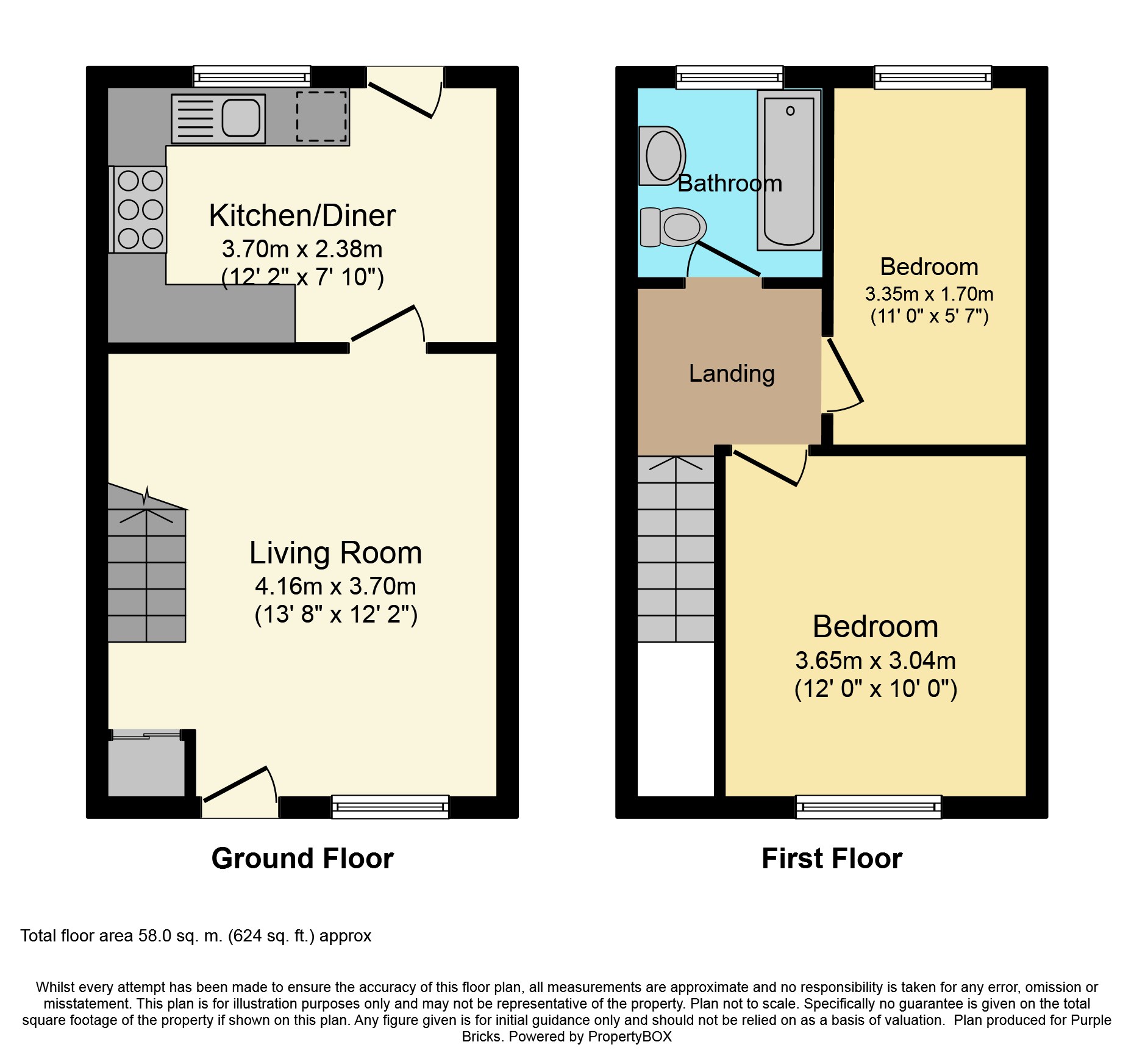 2 Bedrooms Terraced house for sale in Bainbridge Road, Loughborough LE11