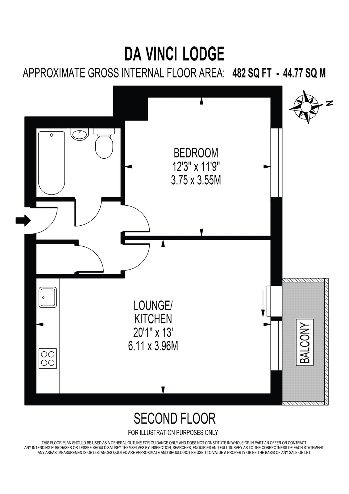 5, Da Vinci Lodge, Greenwich floorplan