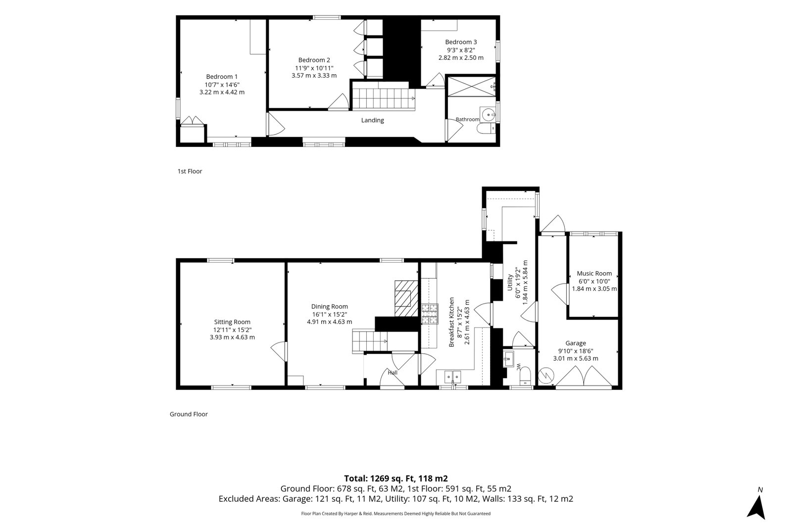 Rose Cottage,20 Bell Lane, Bell Lane, Daventry floorplan