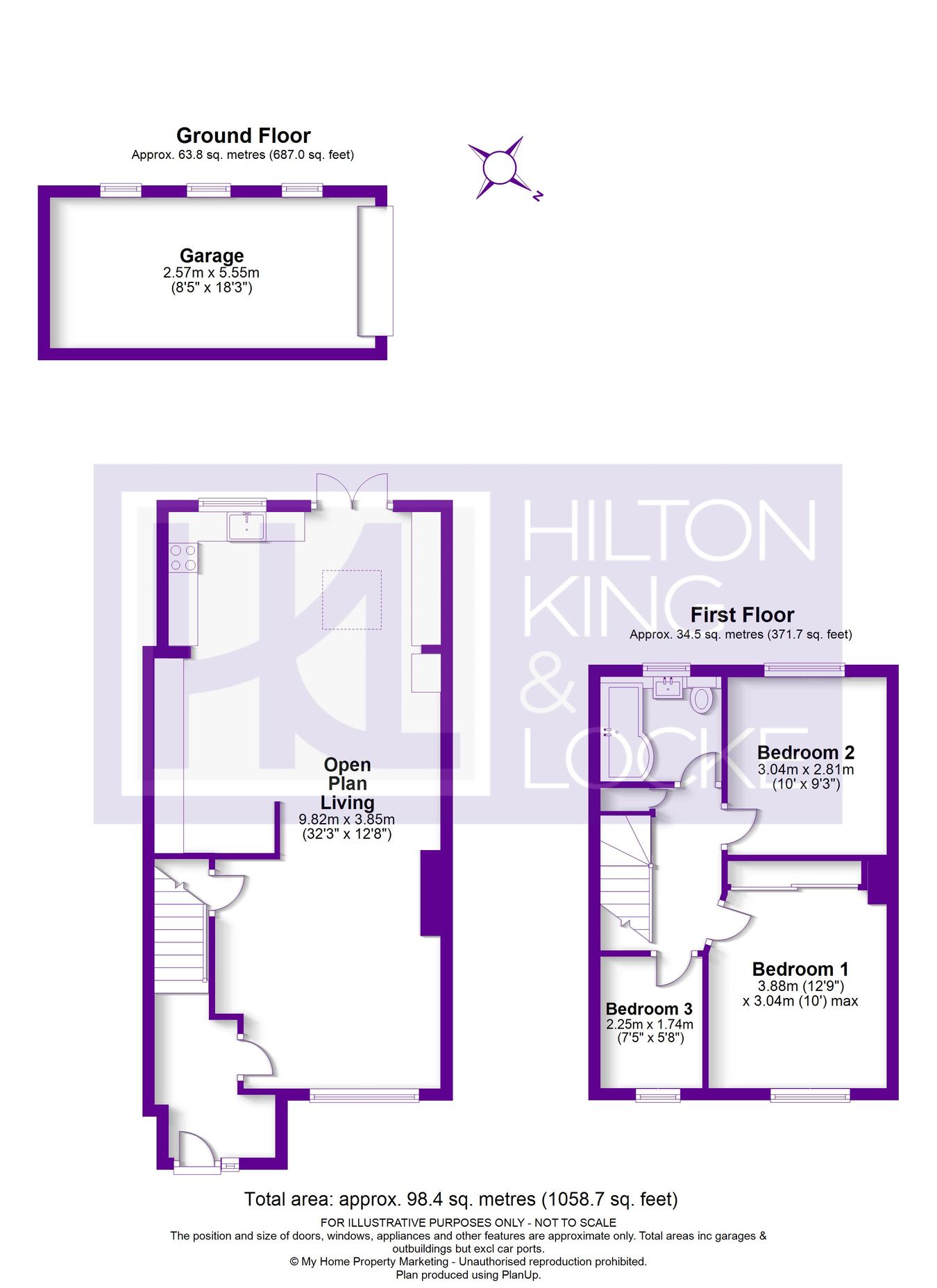 Mansion Lane, Iver floorplan