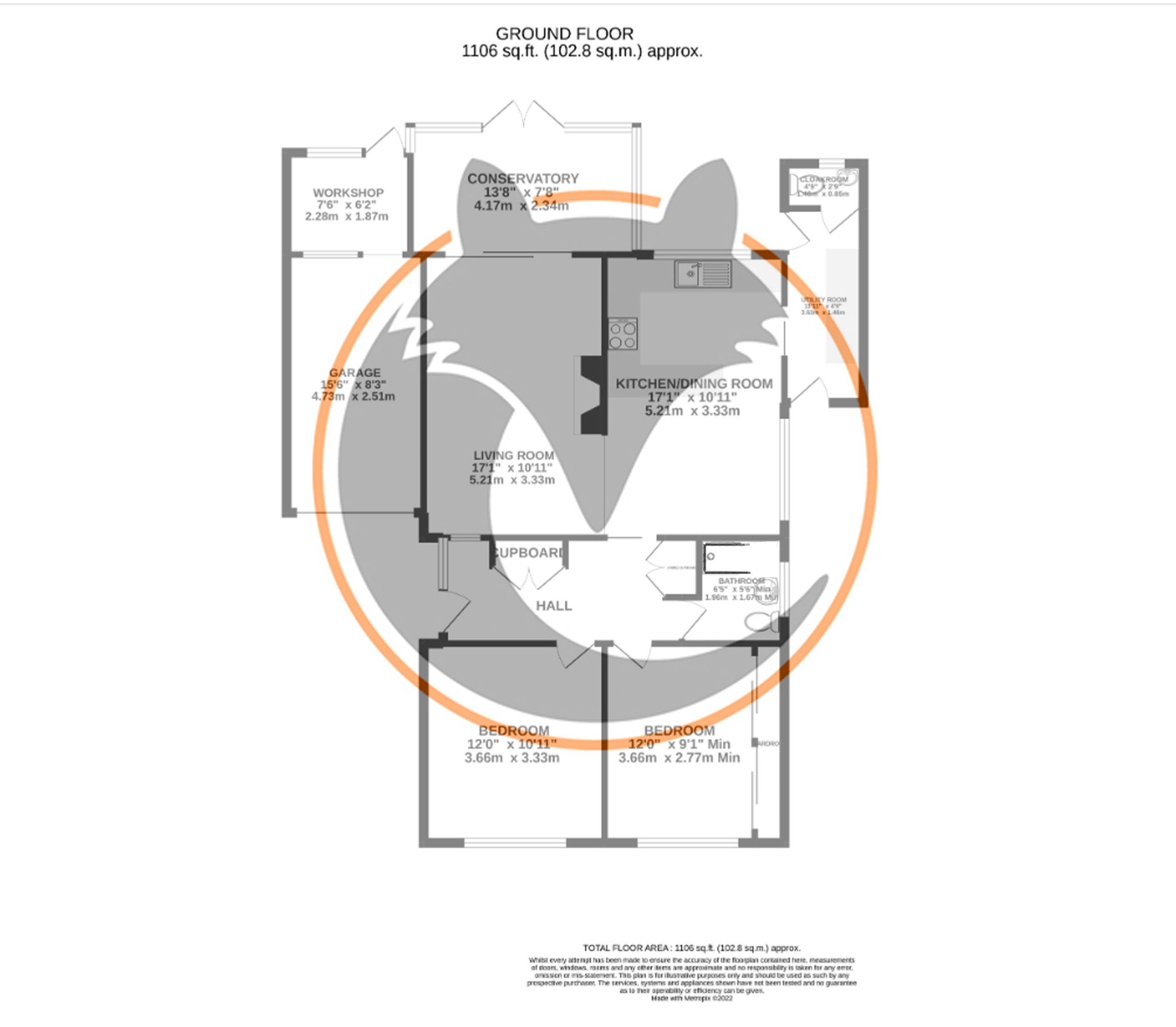 17, Cruse Close, Lymington floorplan