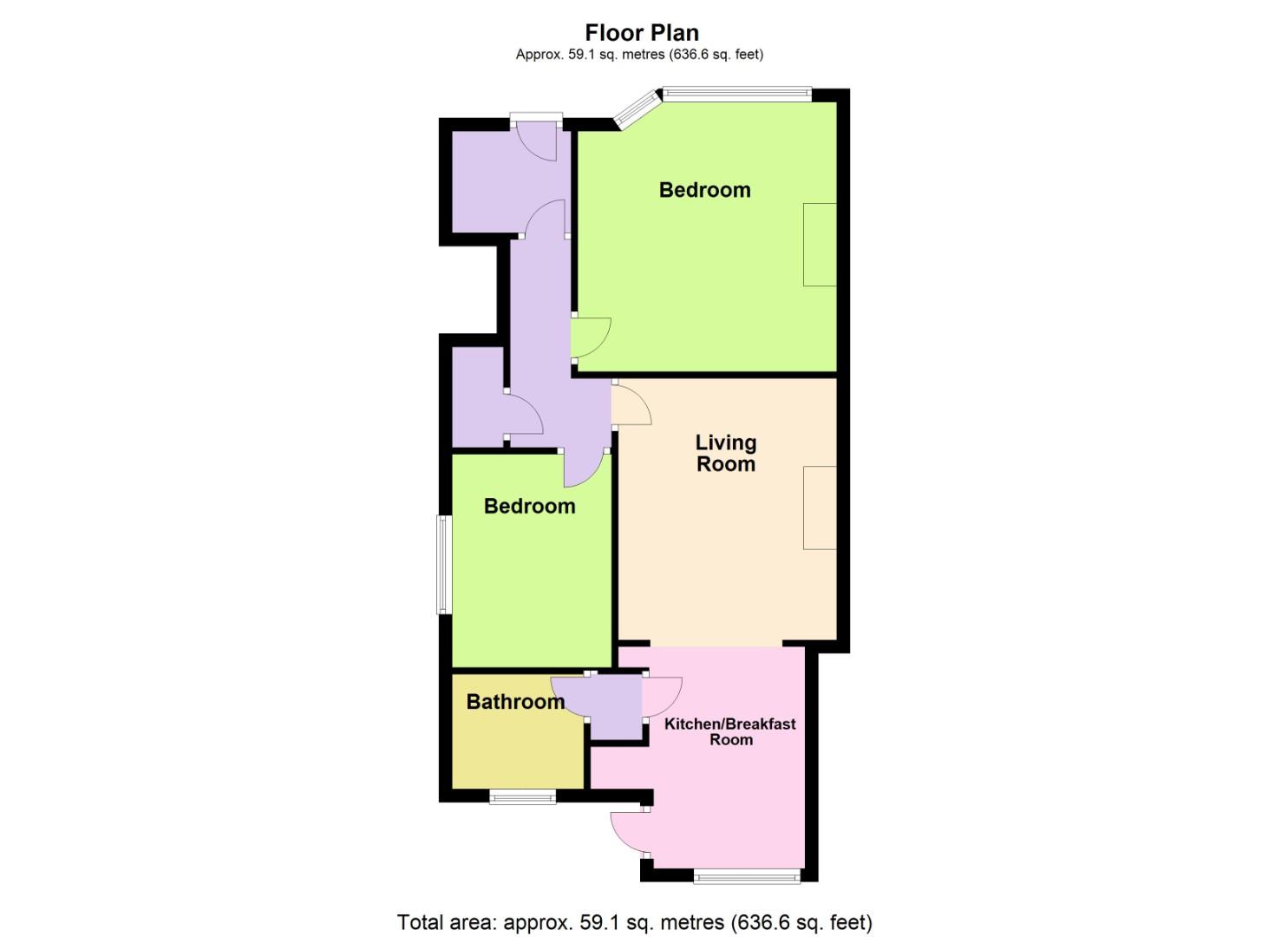 Penhill Road, Lancing BN15, 2 bedroom flat for sale 61489617