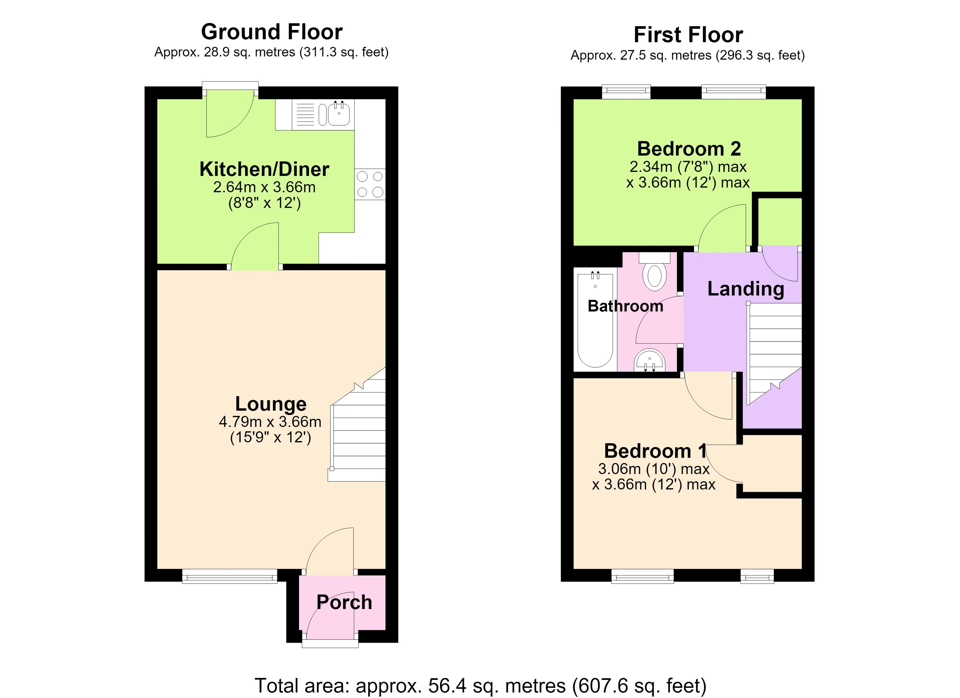 9, Mead Court, Trowbridge floorplan